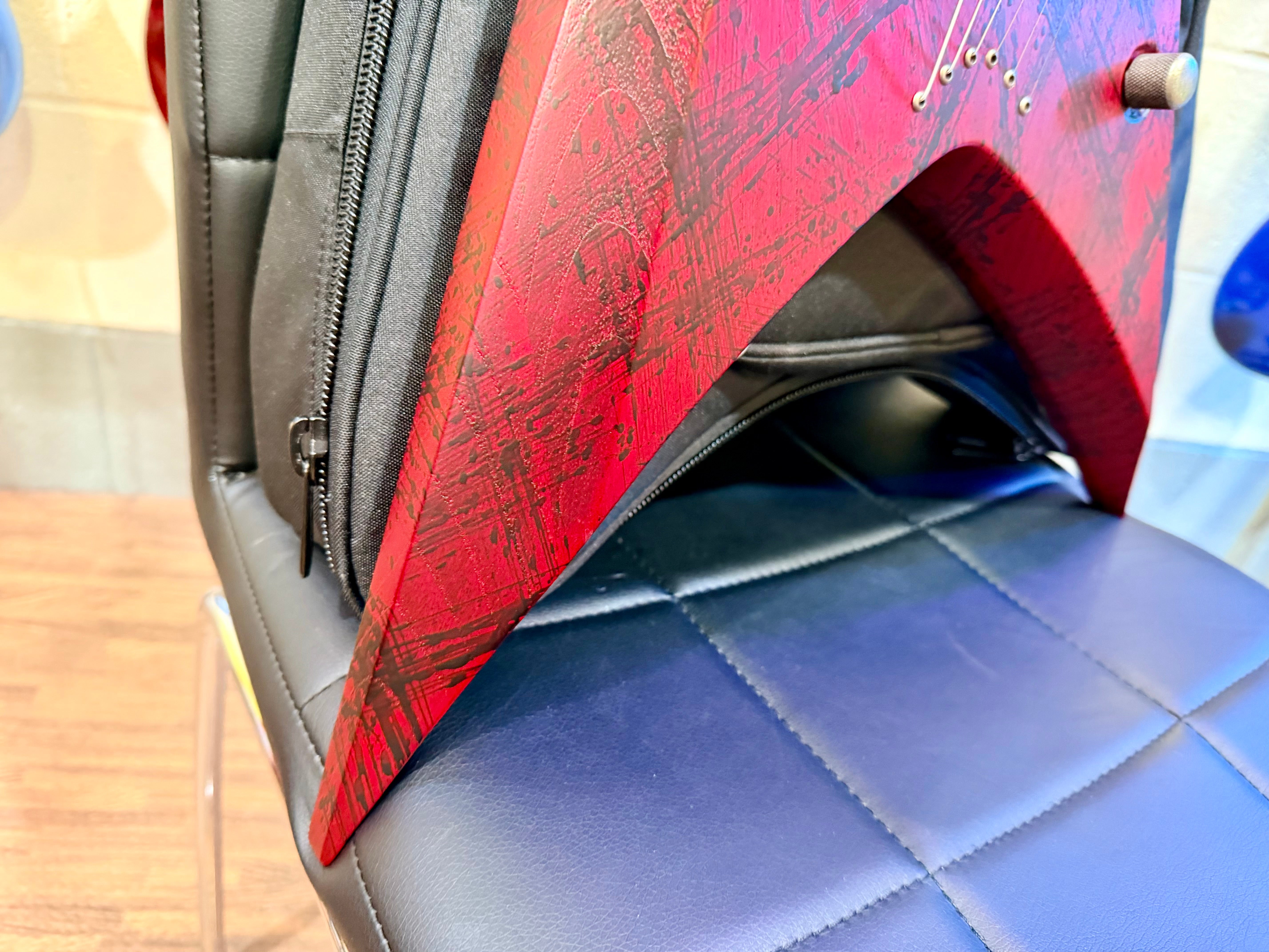 🔥2025🔥 Solar V2.6 Cannibalismo + Plus Flying V~ Blood Red~ Gig Bag~ MINT!