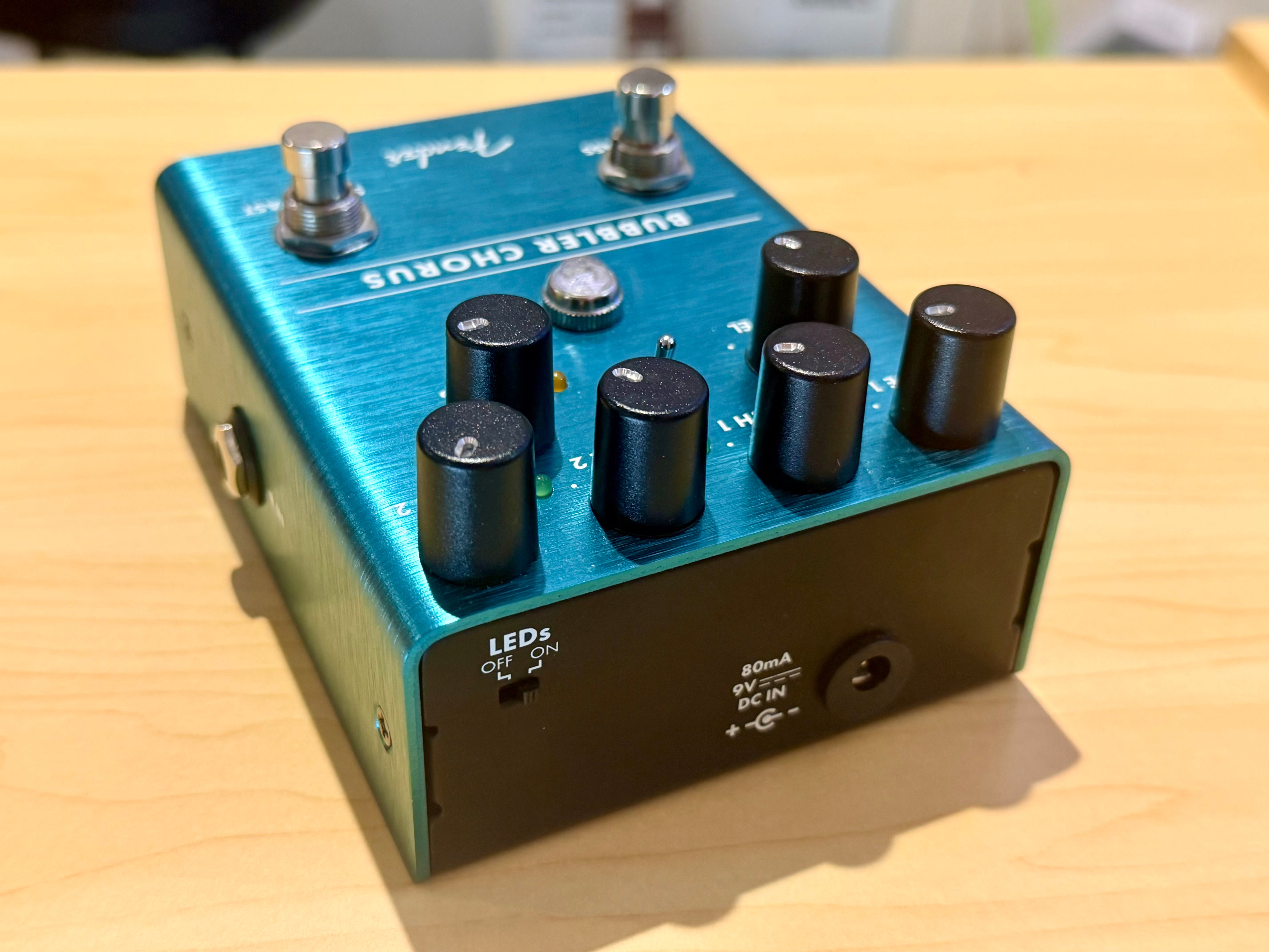 🎸Fender Bubbler Analog Chorus/Vibrato Pedal~ Guitar Effects Unit~ Mint! 🎸