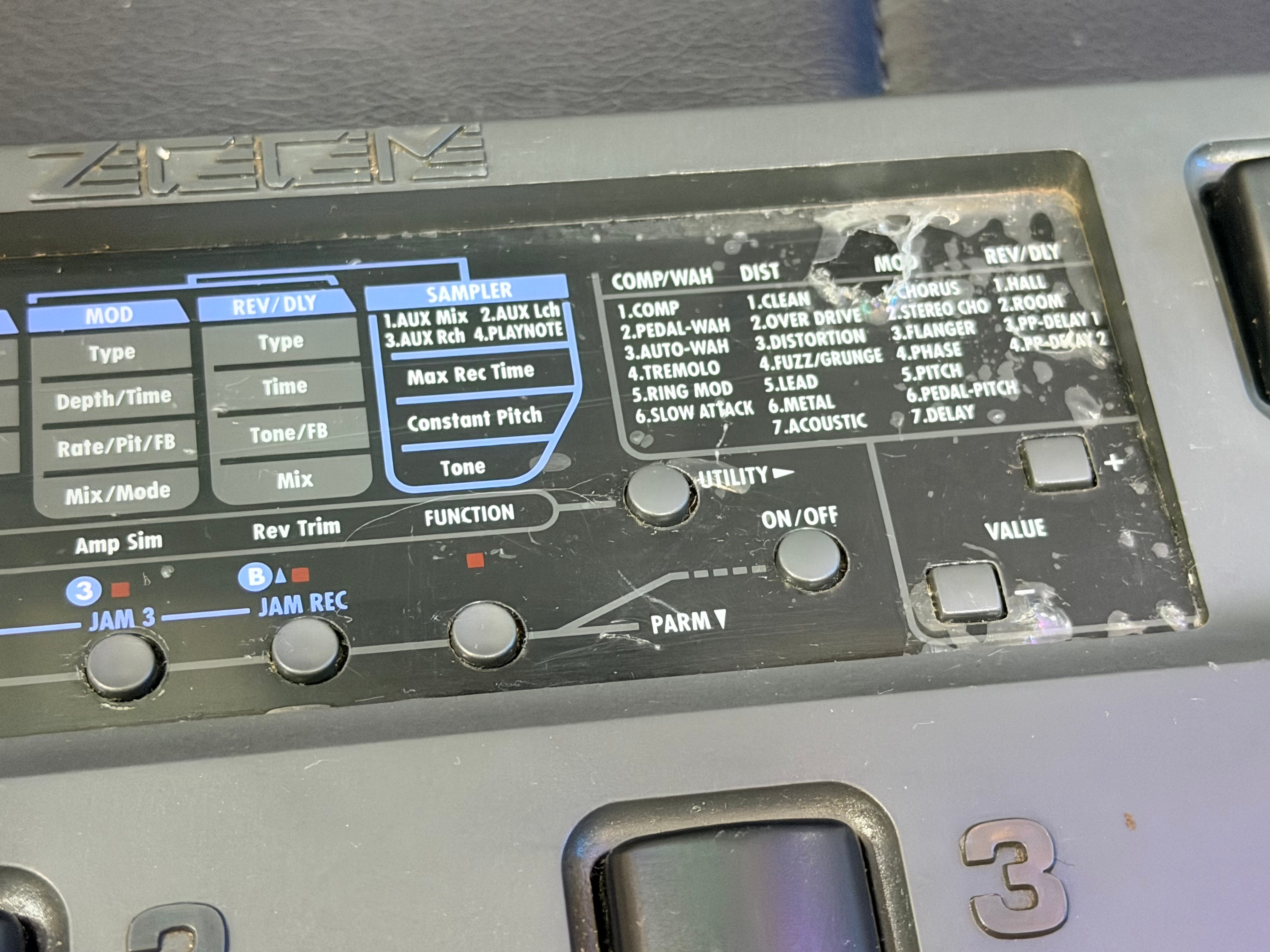 🎸 Zoom 2100 Guitar Multi-Effects Processor~ FX Pedal Unit 🎸