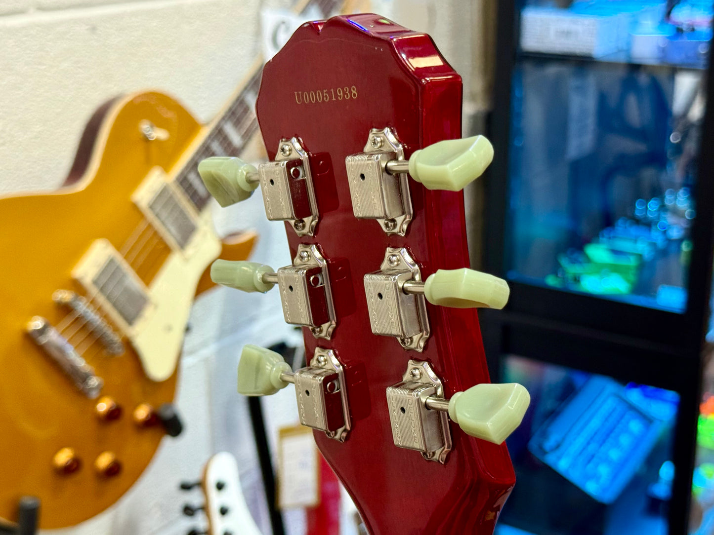 ๐ 2000 KOREA ๐ Epiphone SG G-400 Standard~ Heritage Cherry Electric Guitar!