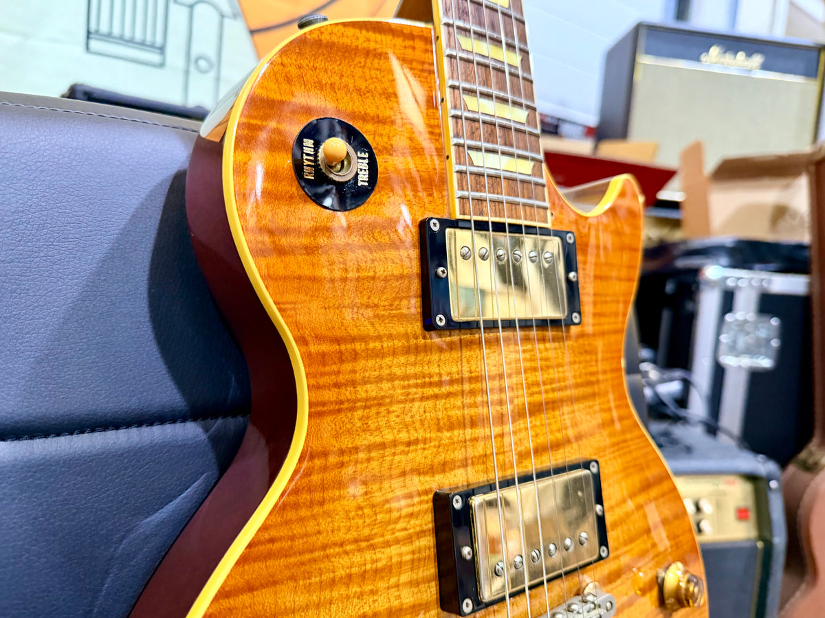 π―π΅1996π―π΅ Orville LPS-80F Les Paul Deep Cherry Tiger Top MIJ Japan Import!