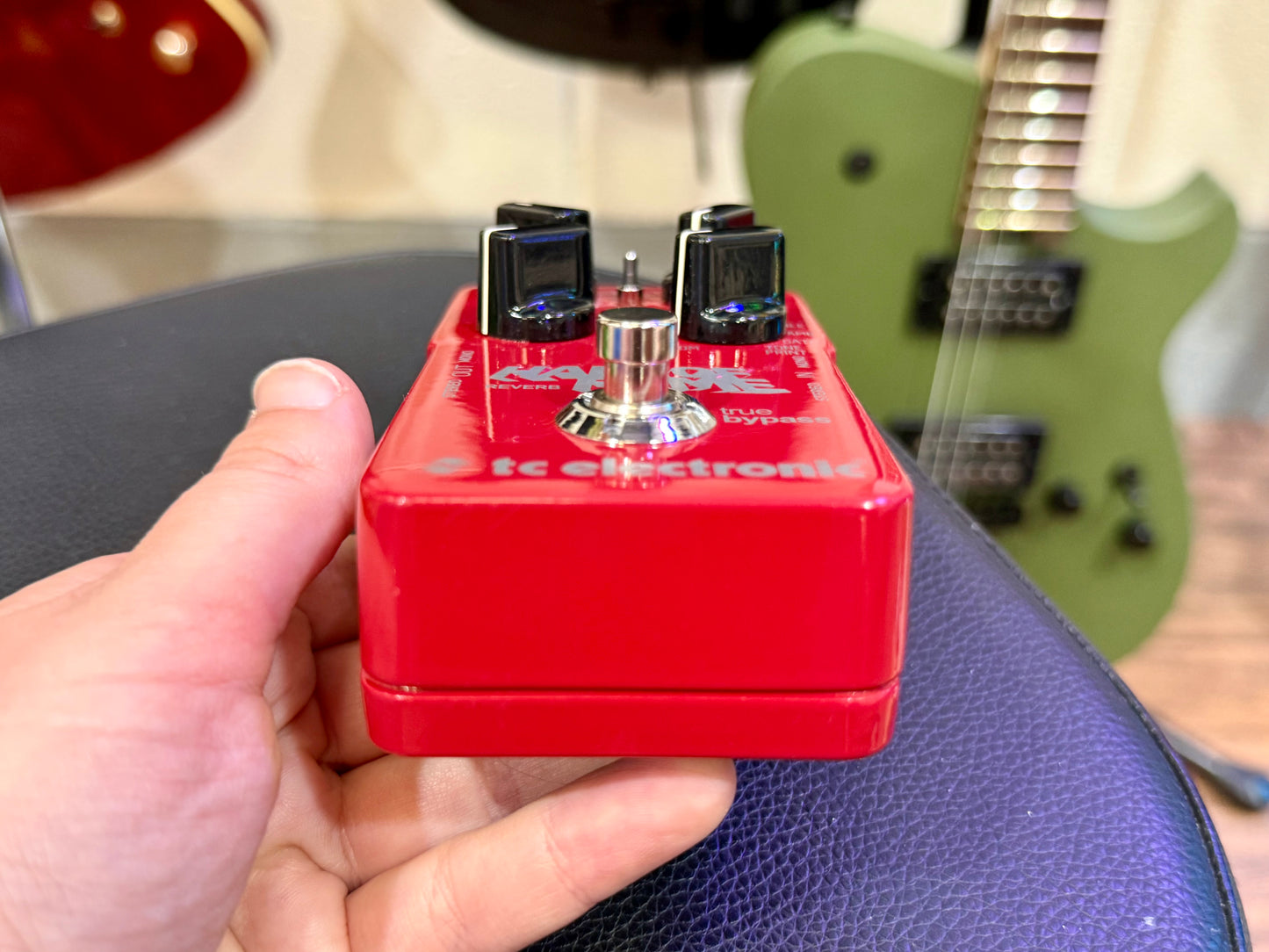 🎸MINT🎸 TC Electronic Hall Of Fame Reverb Pedal~ Guitar Effects Unit!