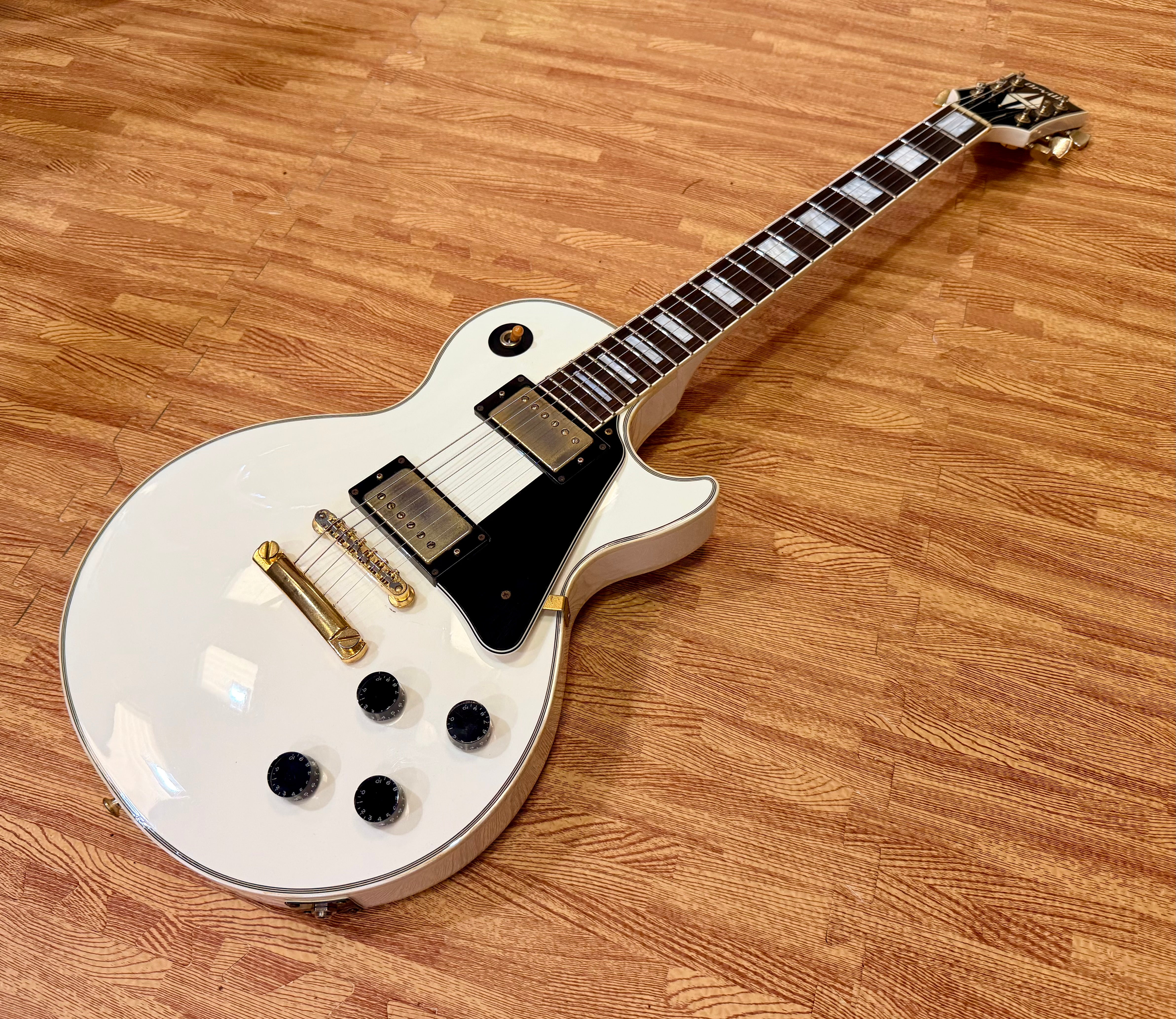 π―π΅ 1996 π―π΅ Orville LPC-75 Alpine White 1996 MIJ Les Paul Custom~ Japan Import!