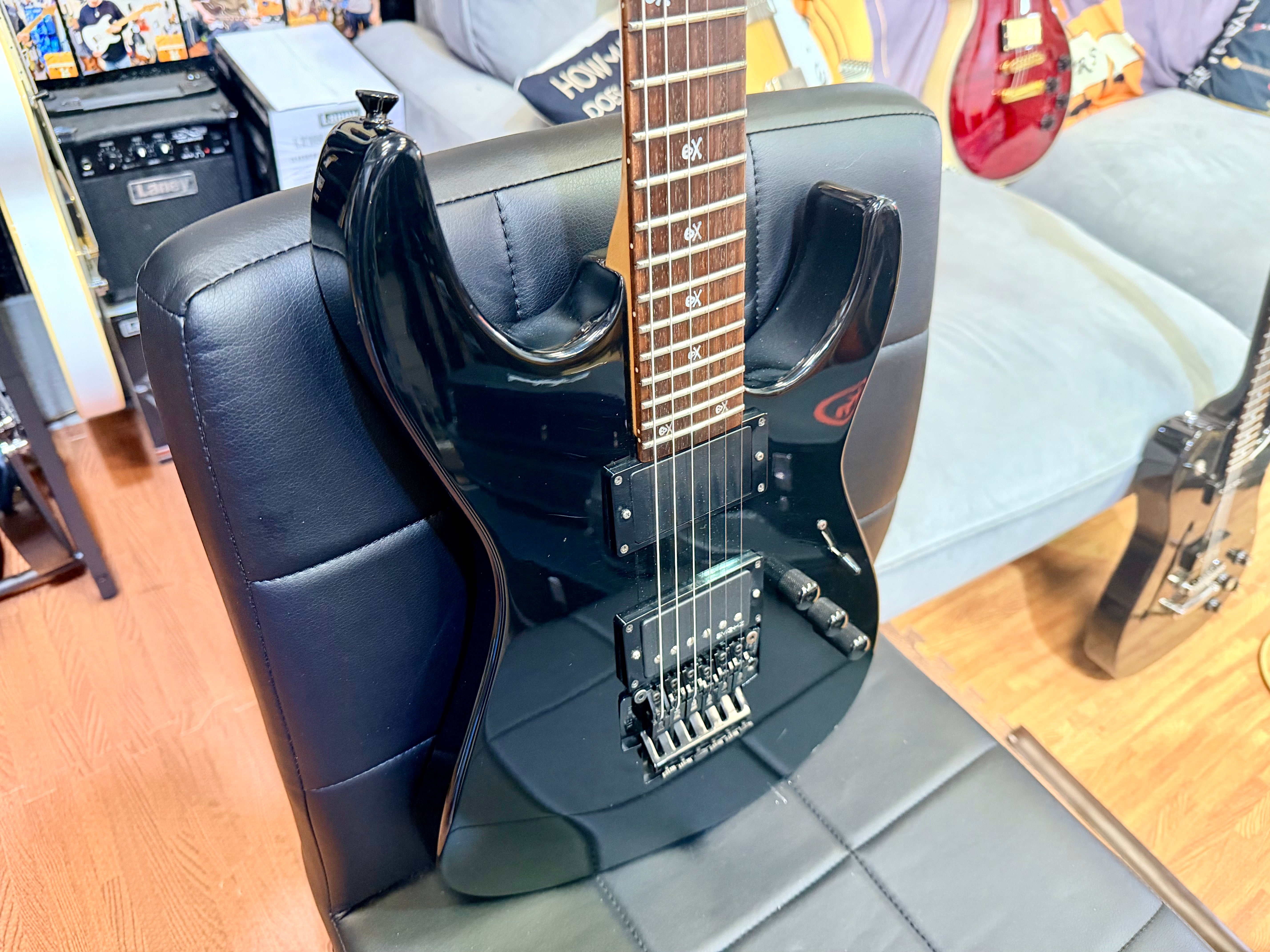 π―π΅ 1990βs π―π΅ Edwards By ESP MR-85~ MIJ Kirk Hammett~ Floyd Rose/EMG~ Japan!