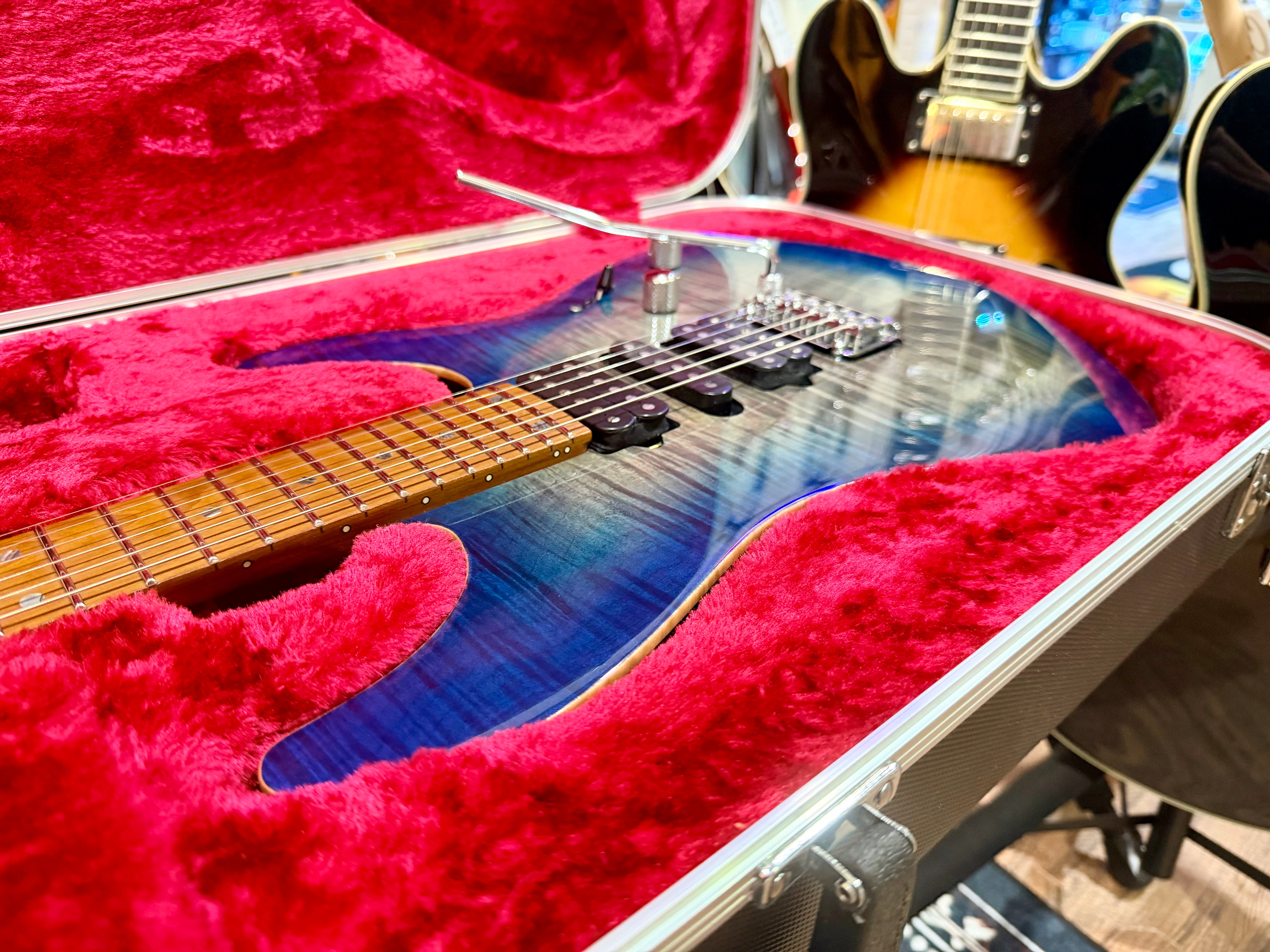 🔥MINT🔥 Ibanez AZ2407F Prestige In Sodalite Blue~ Japan Made + Hard Case~ 2023