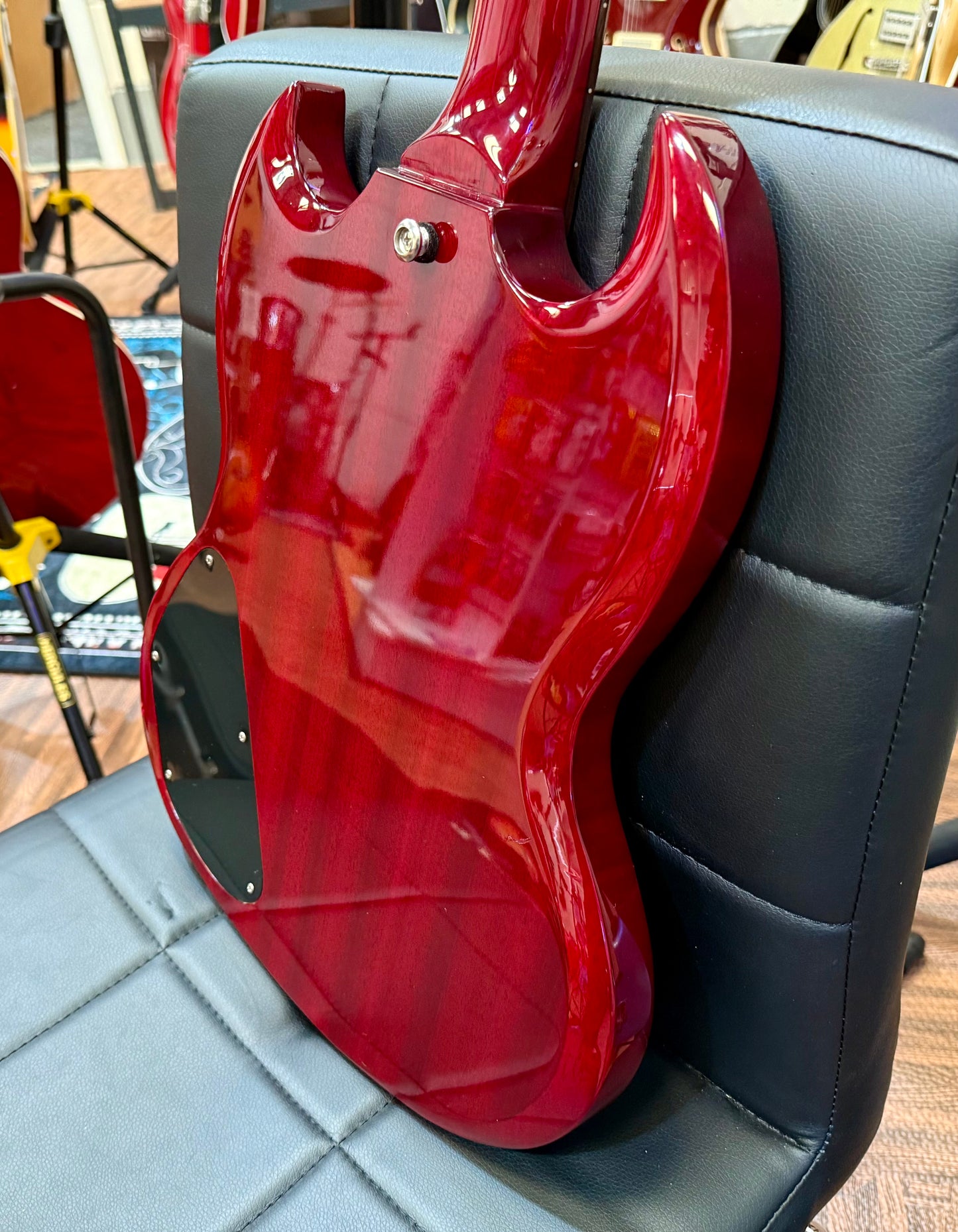 🍒2012🍒 Epiphone SG G-400 Pro~ Heritage Cherry Red + Hiscox Hard Case!