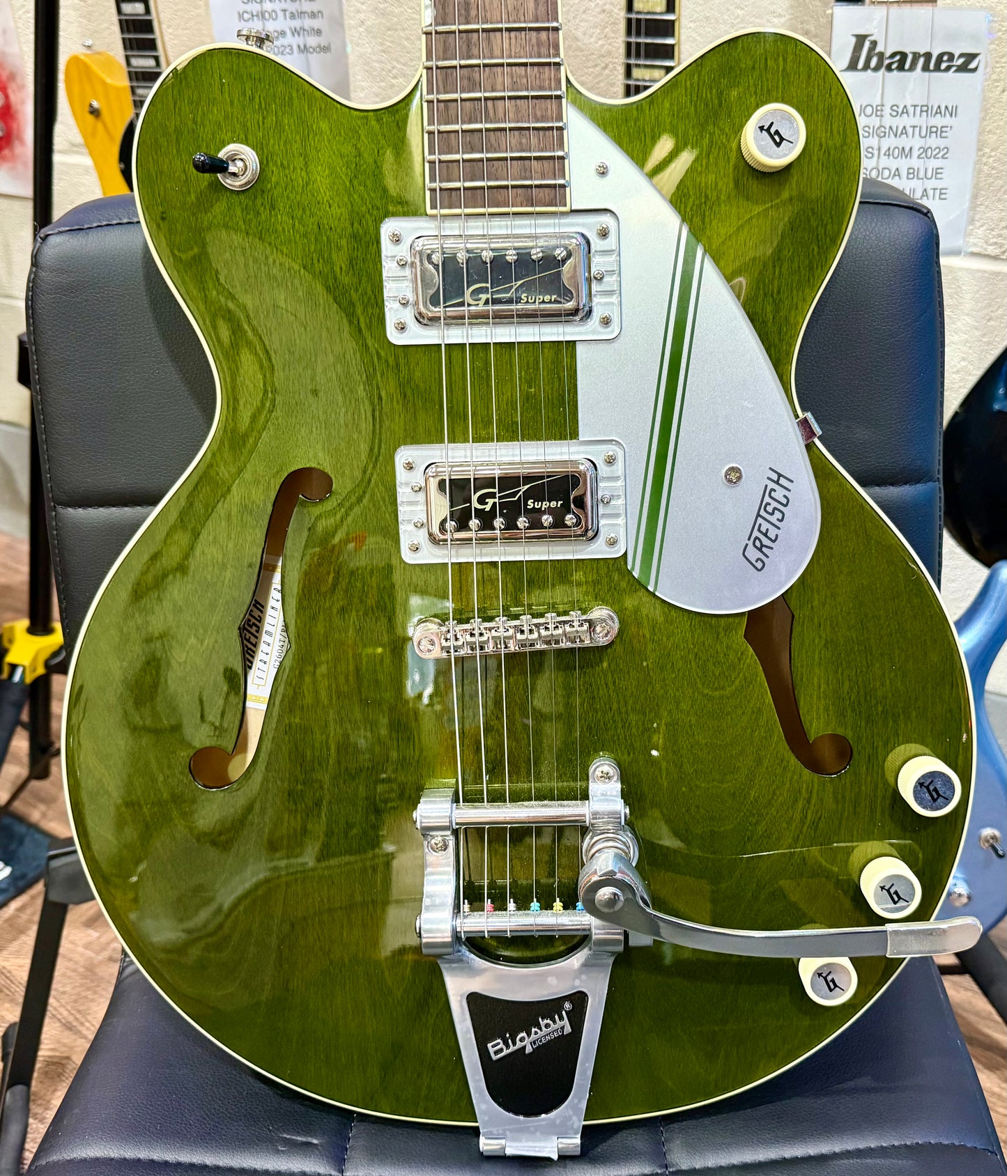 š„LTD EDITIONš„ Gretsch G2604T Streamliner Rally II Green Stain W/Bigsby~ Center Block~ MINT