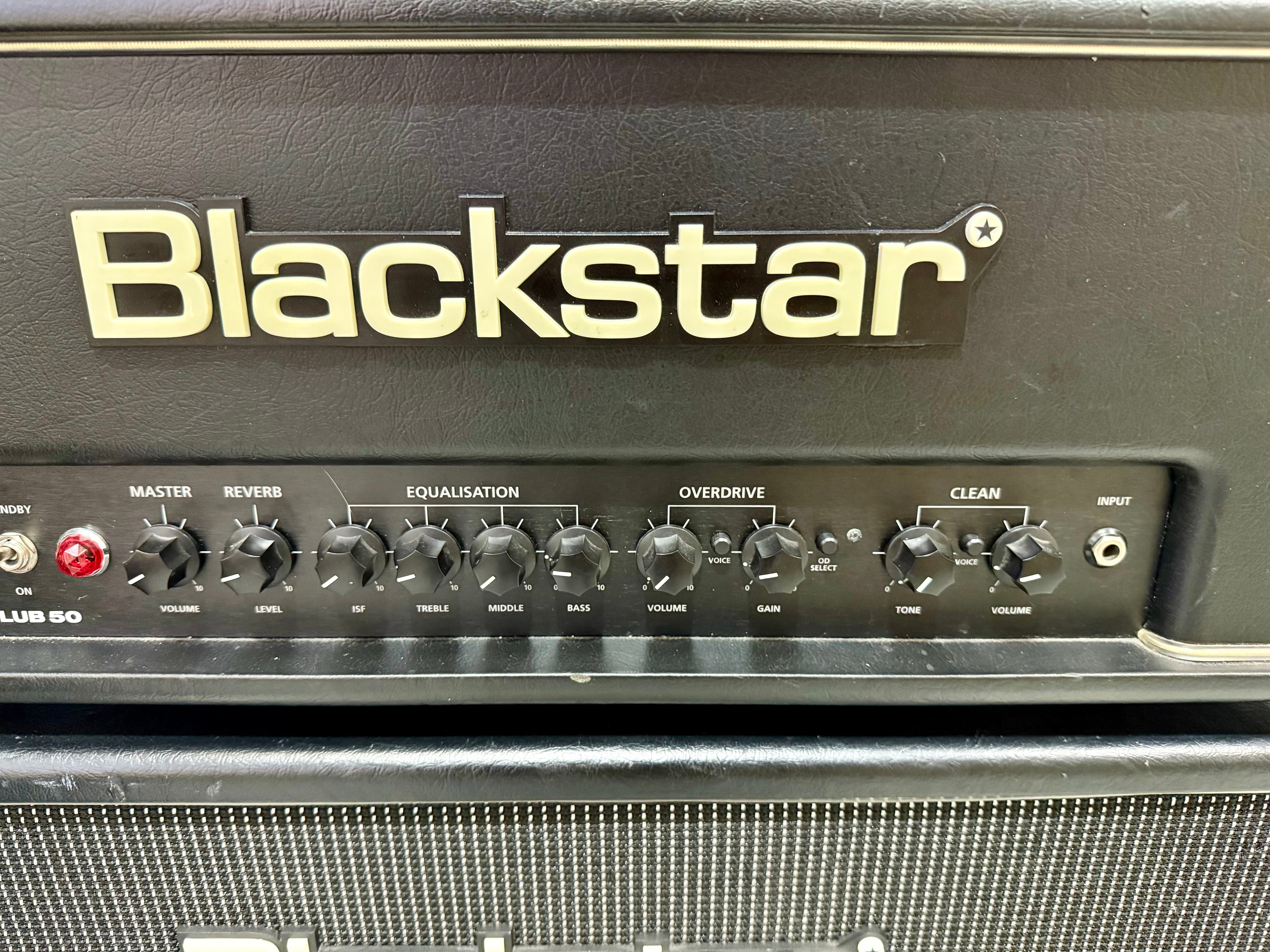 ⭐ Blackstar HT Club 50 Amp Head + HTV-212 2x12 Cabinet~ 50w Guitar Amplifier ⭐