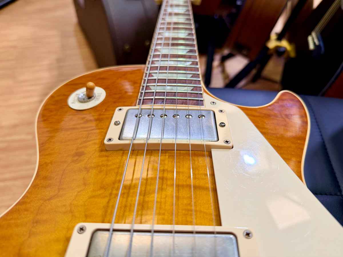 2012 Gibson Custom Shop 1959 Les Paul Standard R9 VOS~ Honey Burst~ Case & COA