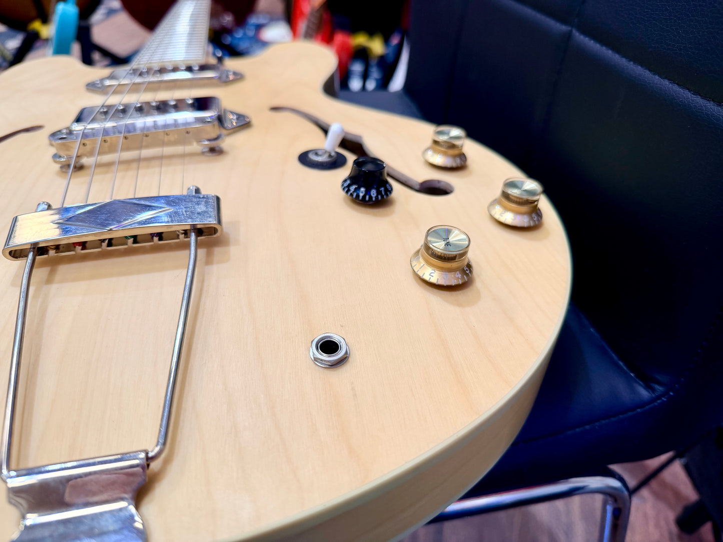 🌟JOHN LENNON SPEC🌟 Epiphone Casino Natural Hollowbody Guitar~ 2009 Model!