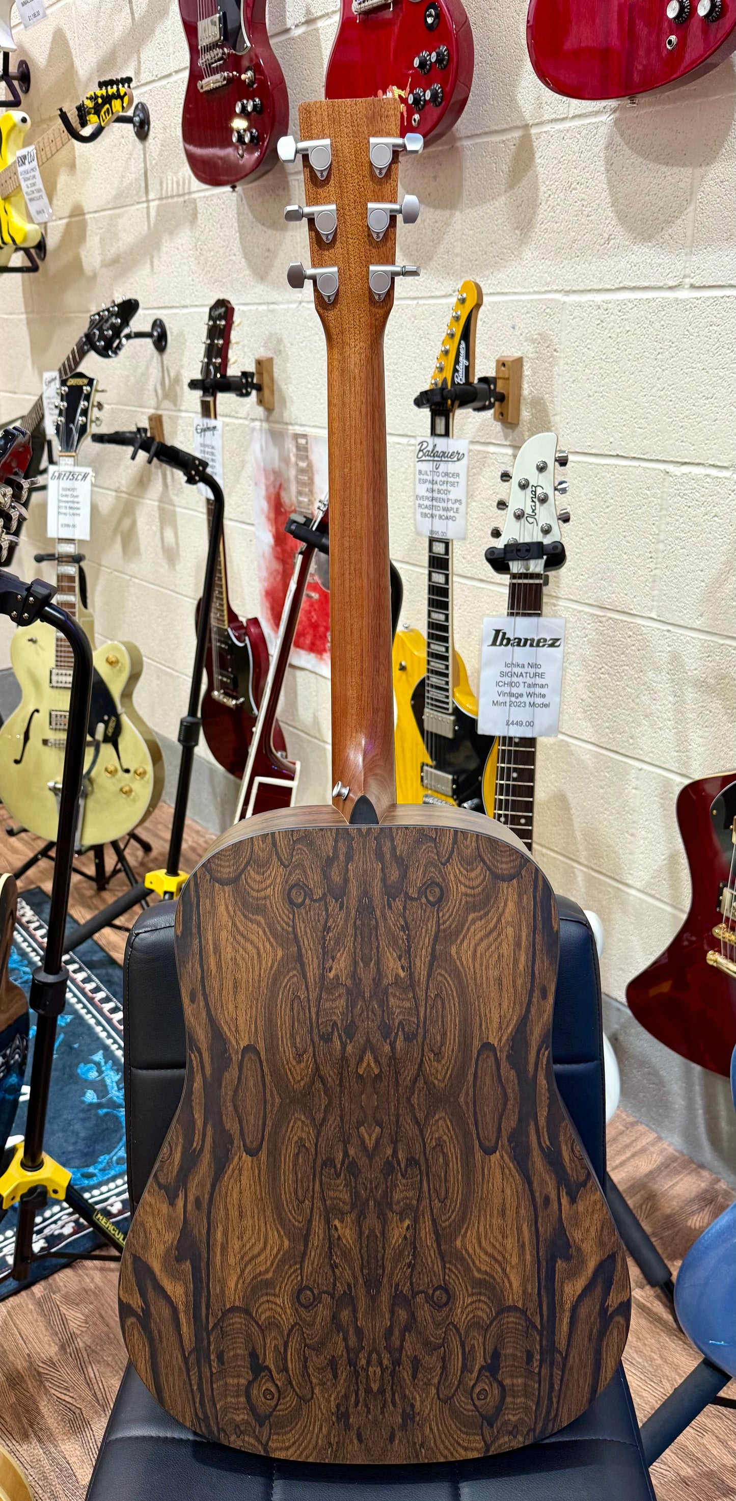 🔥MINT 2025🔥 Martin D-X2E Ziricote Burst~ Electro-Acoustic~ Dreadnought + Bag!
