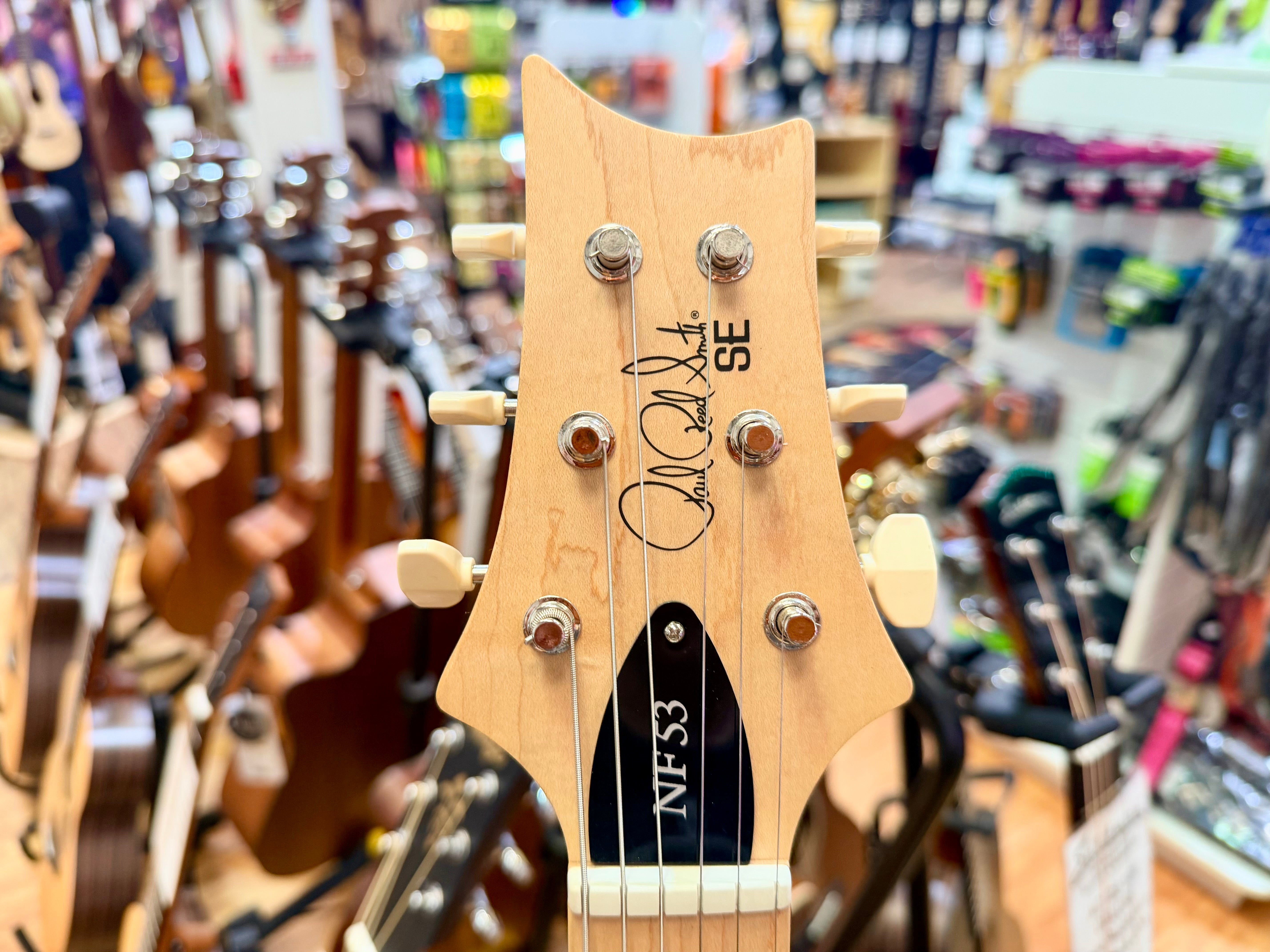 ✨2026✨ PRS SE NF53 in Pearl White with Gig Bag~ Ex-Demo Electric Guitar~ MINT!