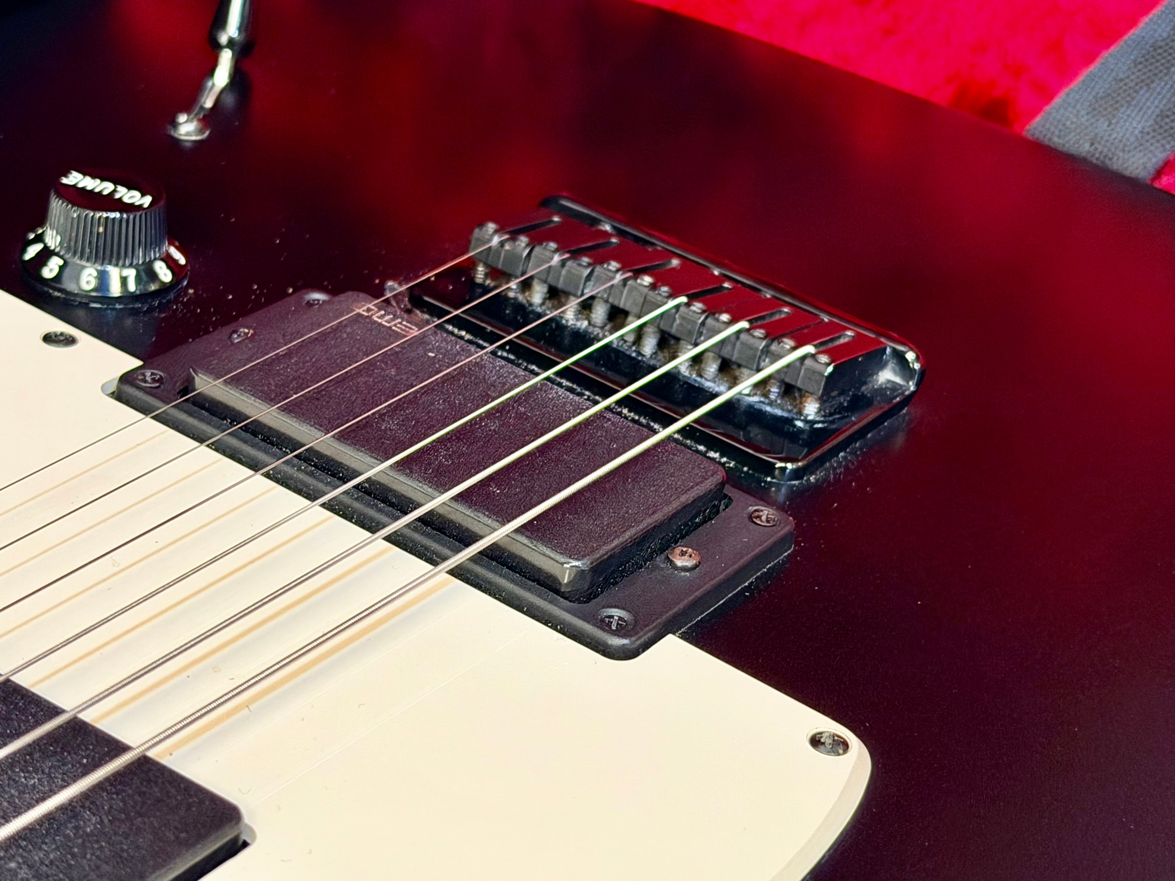 🔥 Fender Jim Root Telecaster~ Black Ebony~ EMG 81/60~ 2021 Neck & 2015 Body 🔥