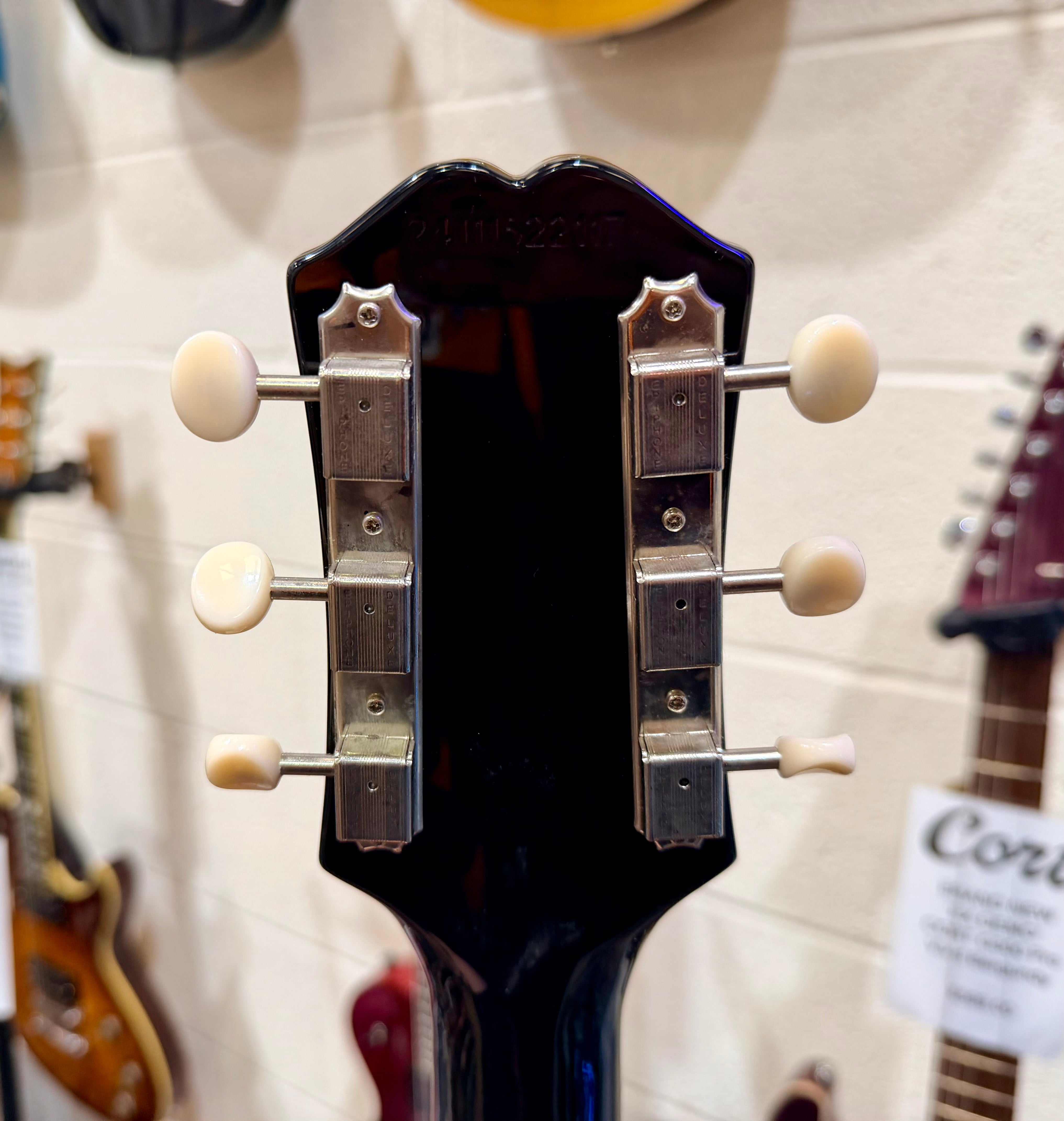 ✨2024✨ Epiphone Coronet~ Ebony Electric Guitar~ P90~ Cherished Condition!