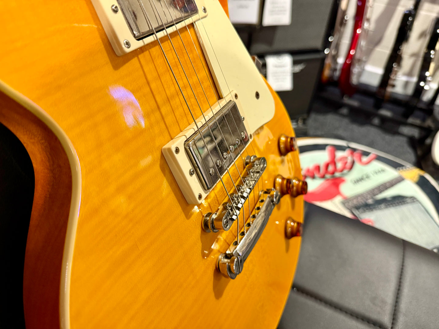 🌟RARE ANTIQUE NATURAL🌟 Epiphone Les Paul Standard~ 2010 Model~ Cherished!
