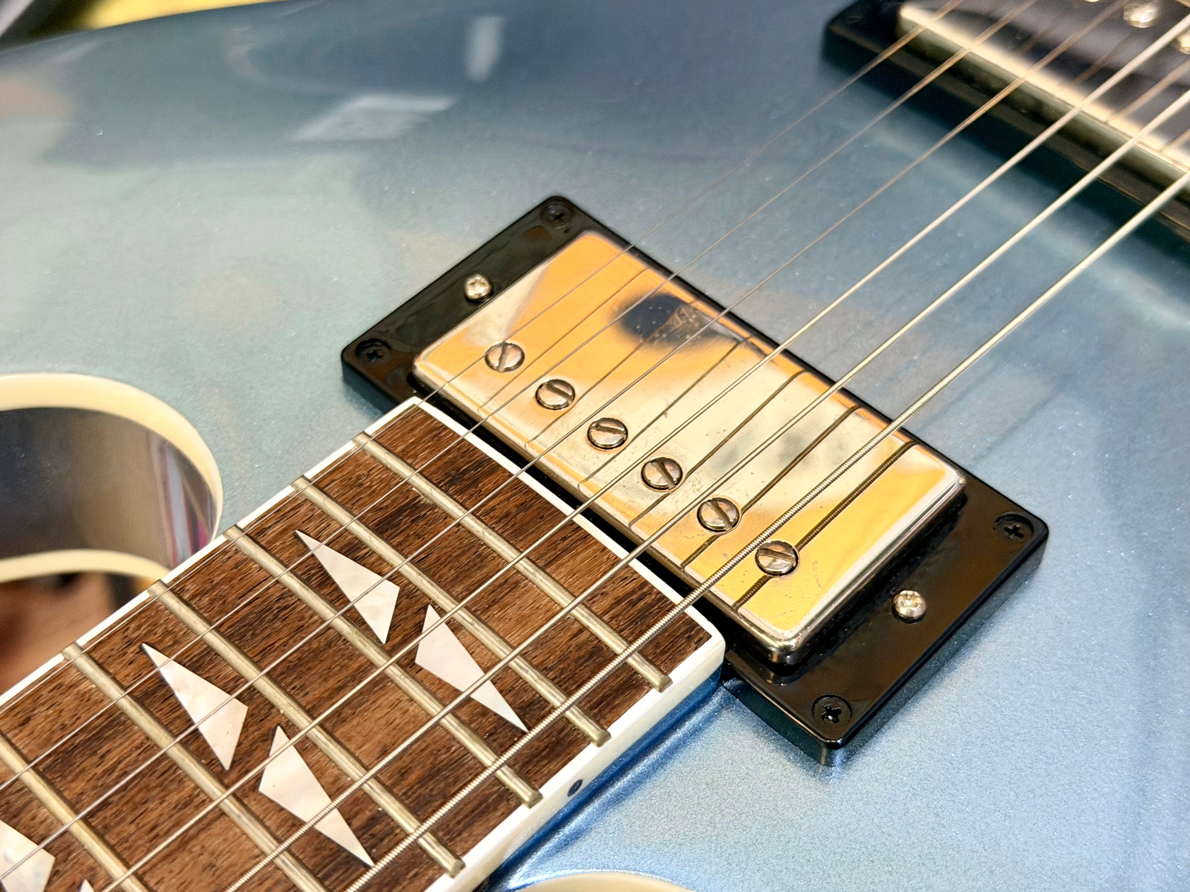 ⚡️2024⚡️ Epiphone Artist Dave Grohl DG-335~ By Gibson Custom~ Pelham Blue!