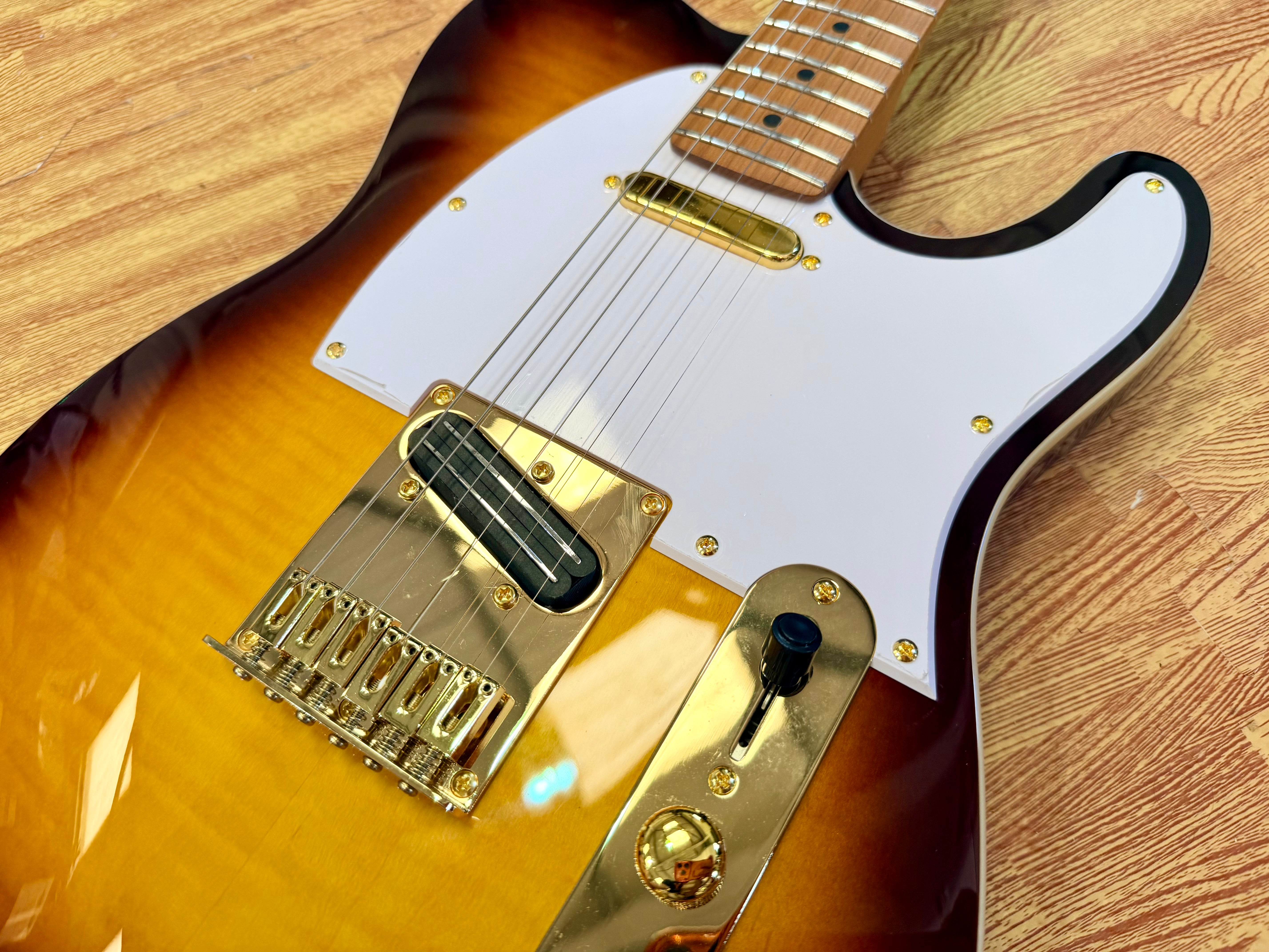 ⚡️NEW⚡️ JET JT-600 Tobacco Burst Electric Guitar~ Richie Kotzen~ Flamed Maple!