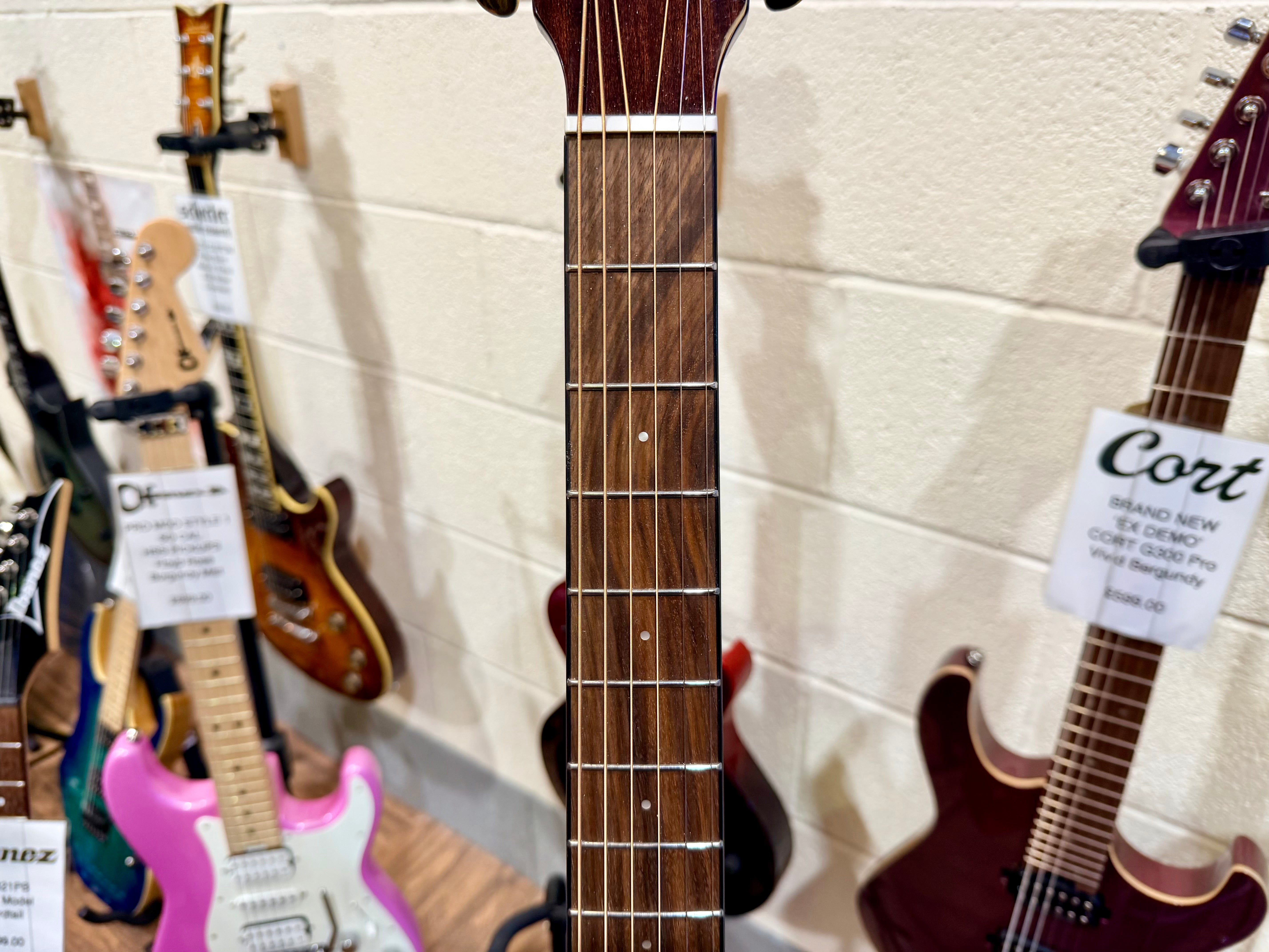 ✨MINT⚡️ Fender CD-60SCE Dreadnought Electro Acoustic Guitar~ All-Mahogany!