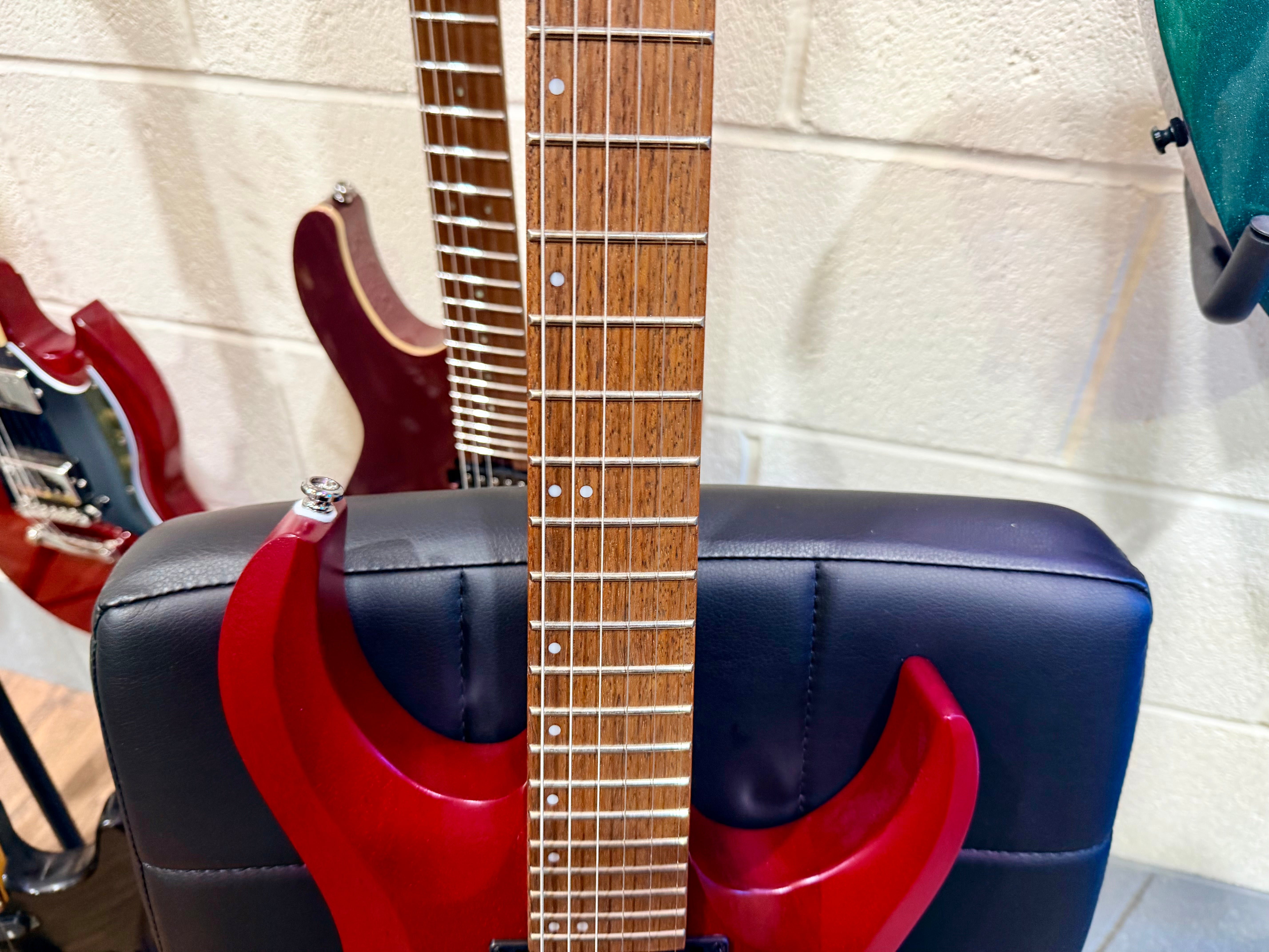 🎸NEW🎸 Cort X100 Electric Guitar~ Open Pore Black/Red Cherry~ 2025 Model!