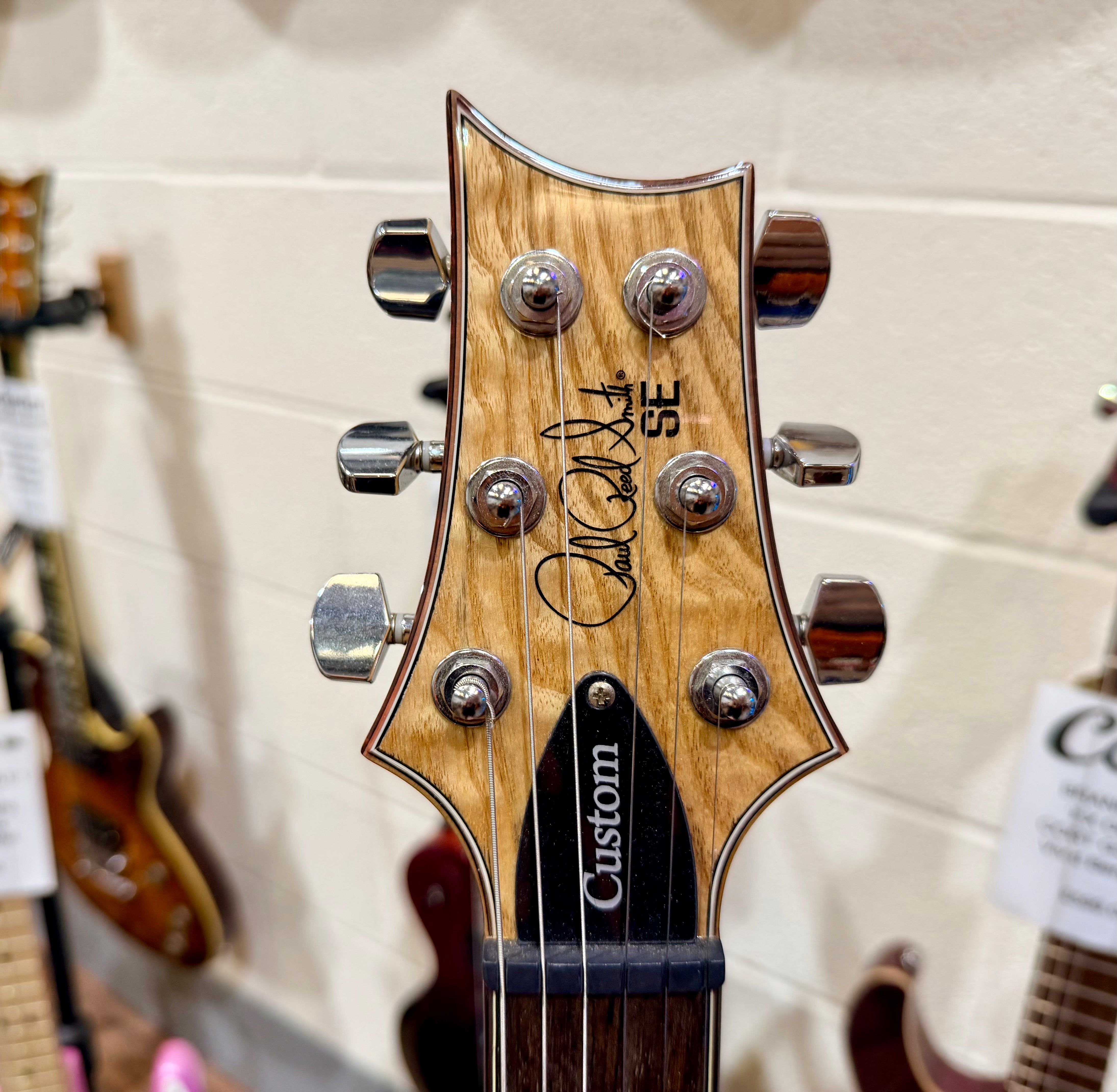 ⚡️RARE⚡️ PRS SE Exotic Custom 22 Semi-Hollow Swamp Ash Quilt~ Limited Run~ 2017!