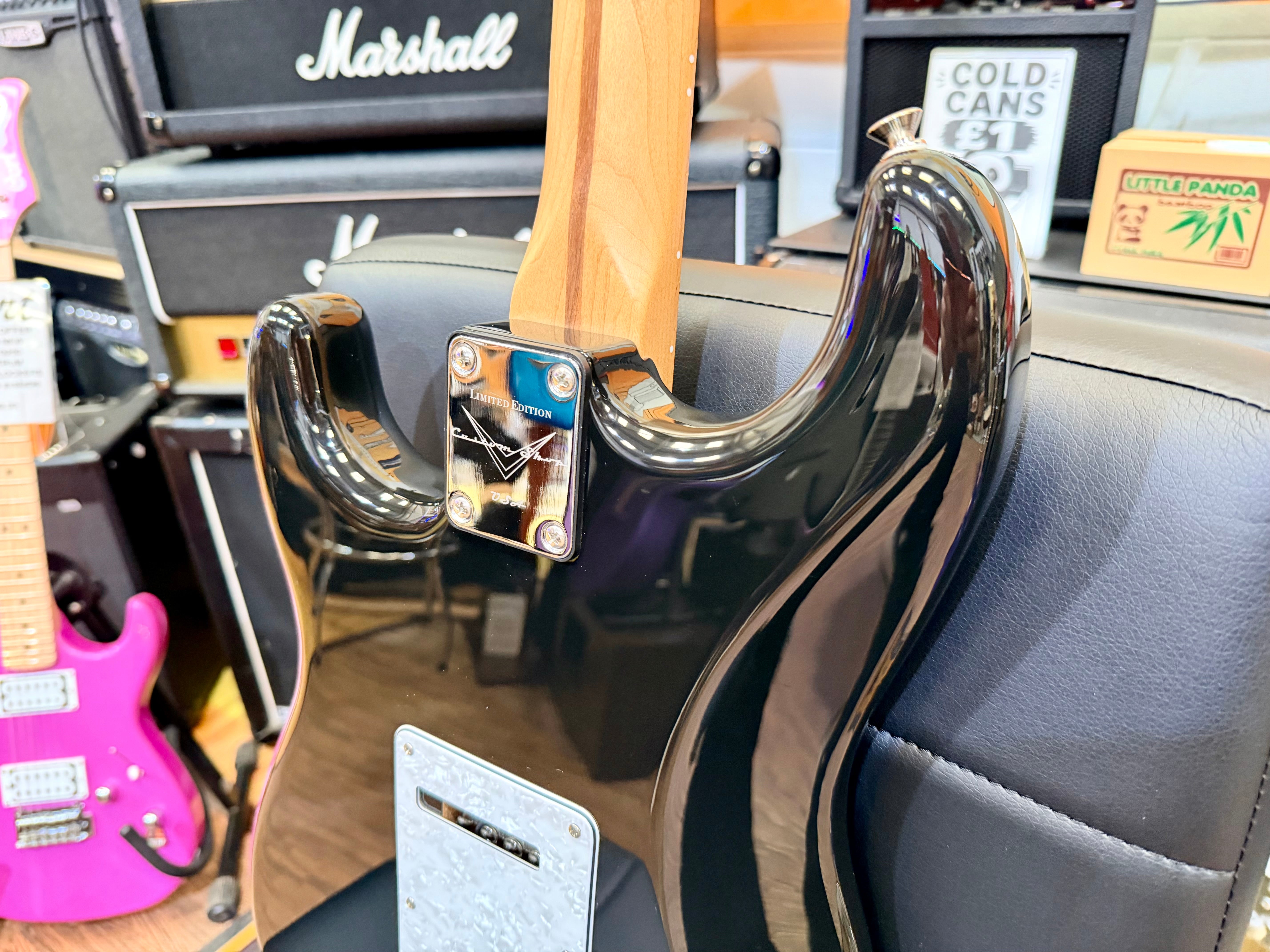 ✨2023✨ Fender Ltd Ed Roasted Player Stratocaster~ Black + Custom Shop Pickups!