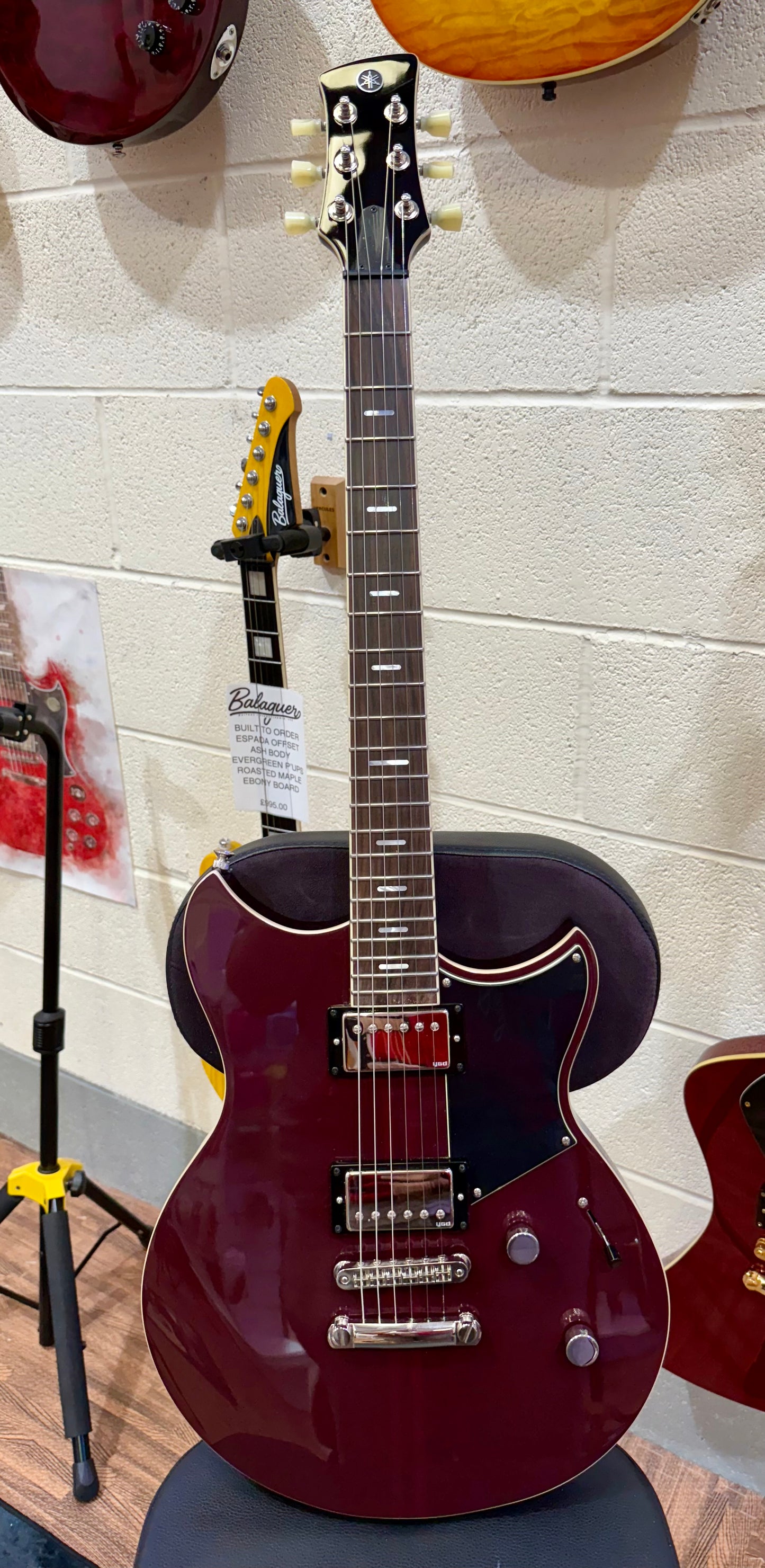 🔥2024🔥 Yamaha Revstar Standard RSS20~ Hot Merlot Red~ Stunning Guitar!
