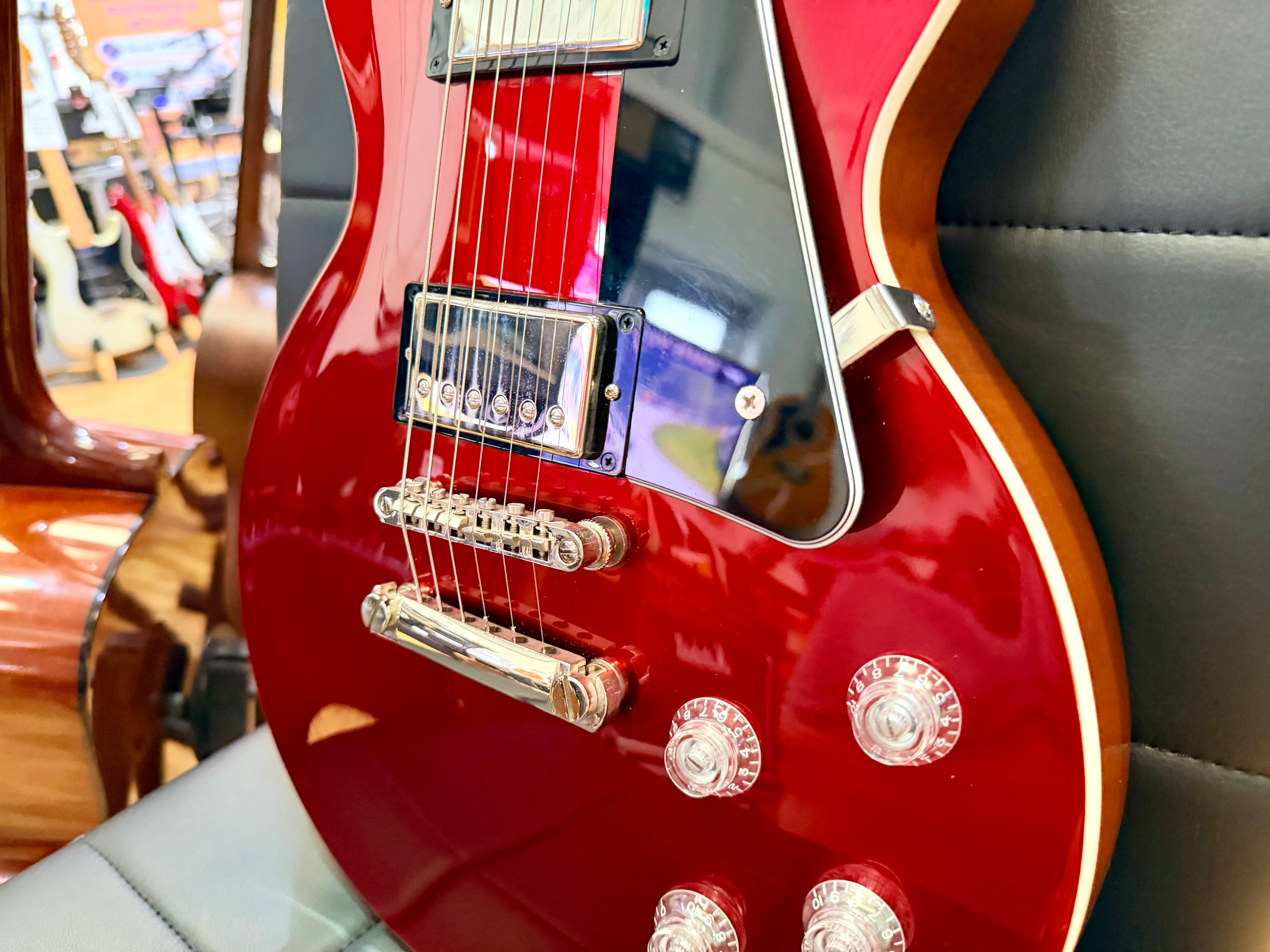 ✨MINT✨ Epiphone Les Paul Modern Sparkling Burgundy~ Electric Guitar~ 2022!