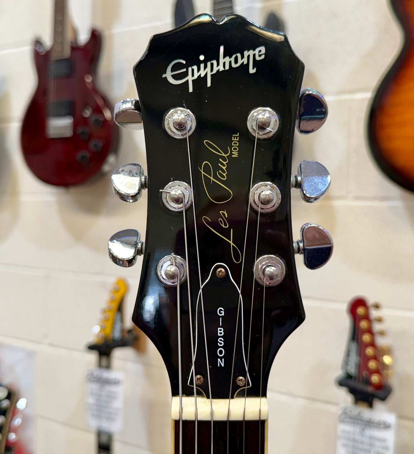 🔥GIBSON 490 PICKUPS & BIGSBY🔥 Epiphone Les Paul~ 2003 Korean~ Tobacco Burst!