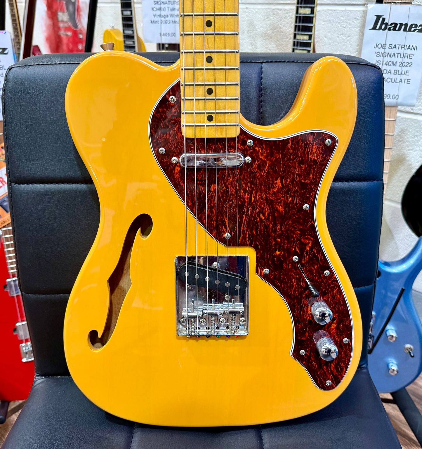 ๐2016๐ Tokai Breezysound ATE60 TL Thinline Telecaster~ Butterscotch + Case!