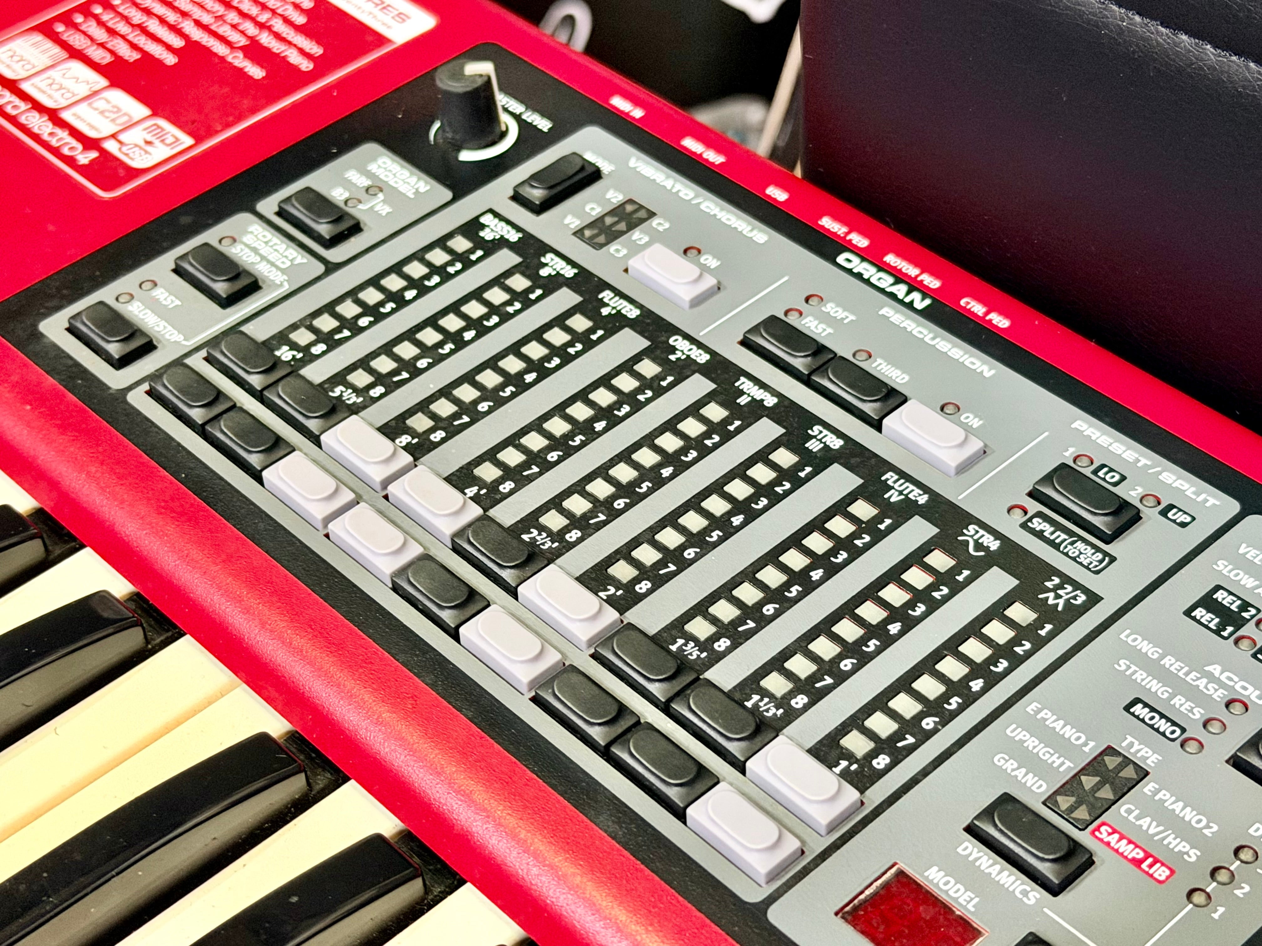 🎹 Nord Electro 4 SW73 73 Key Semi-Weighted Waterfall Keyboard~ Effects~ Pro 🎹