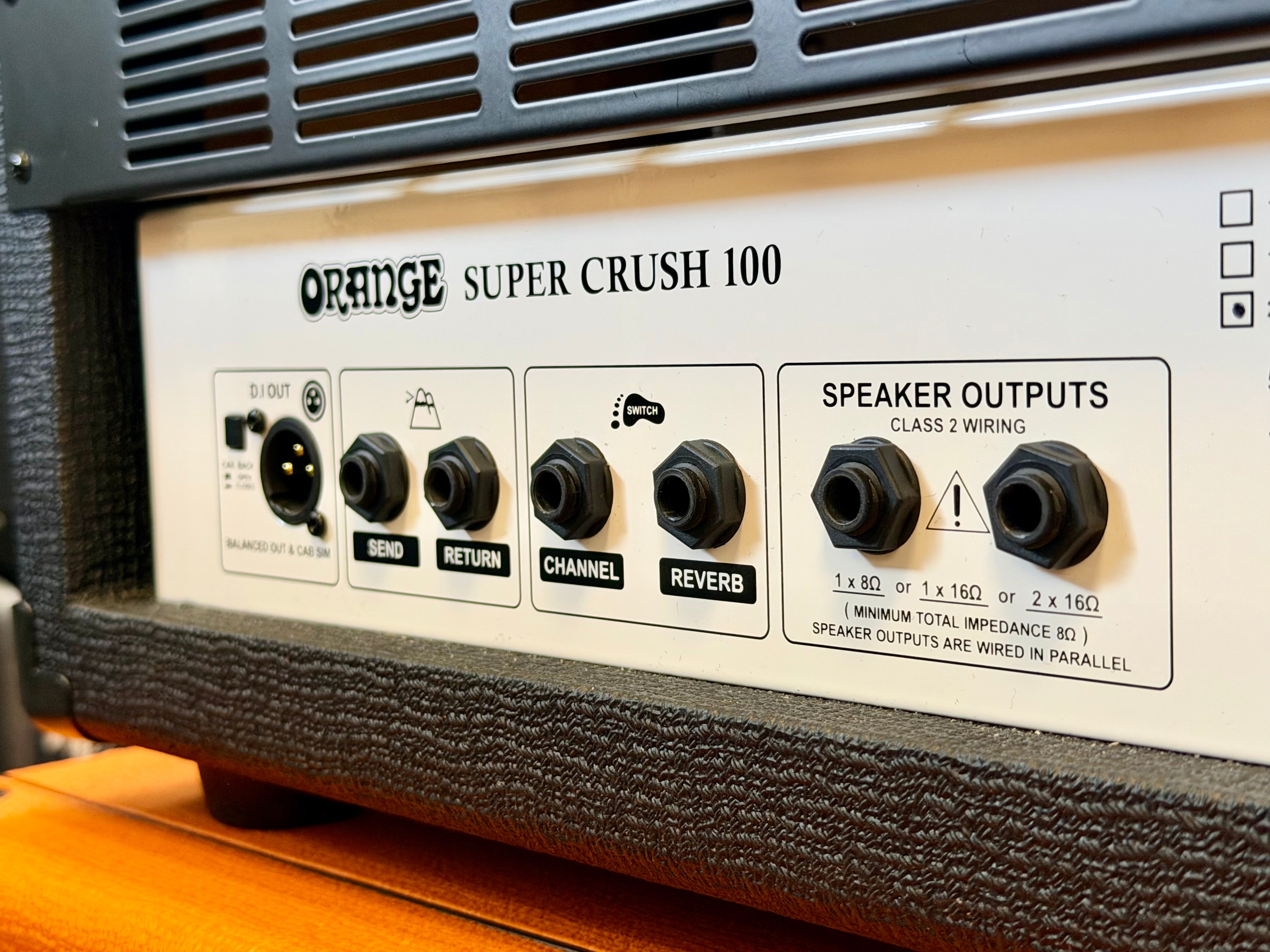 ๐DEAL๐ Orange Super Crush 100 Head + PPC212 2x12 Cab~ Guitar Amp Stack~ MINT!