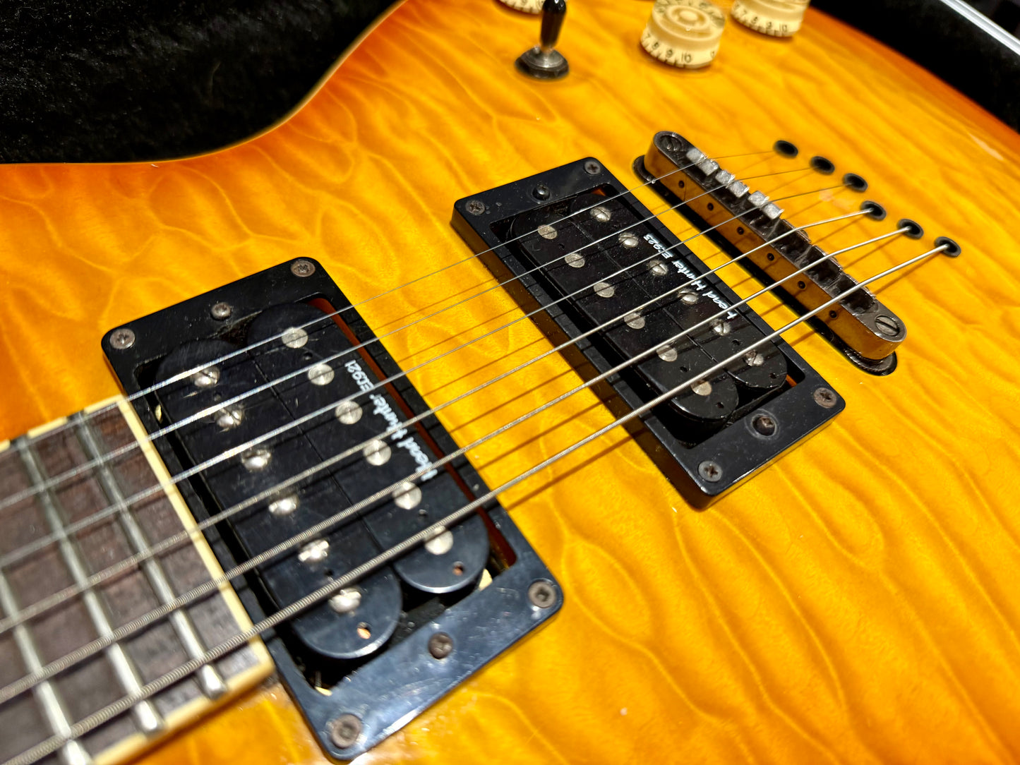 🌟RARE KOREAN🌟 Washburn Tabu Series TB-300 Double Cut~ Head Hunter P’ups~ Case!