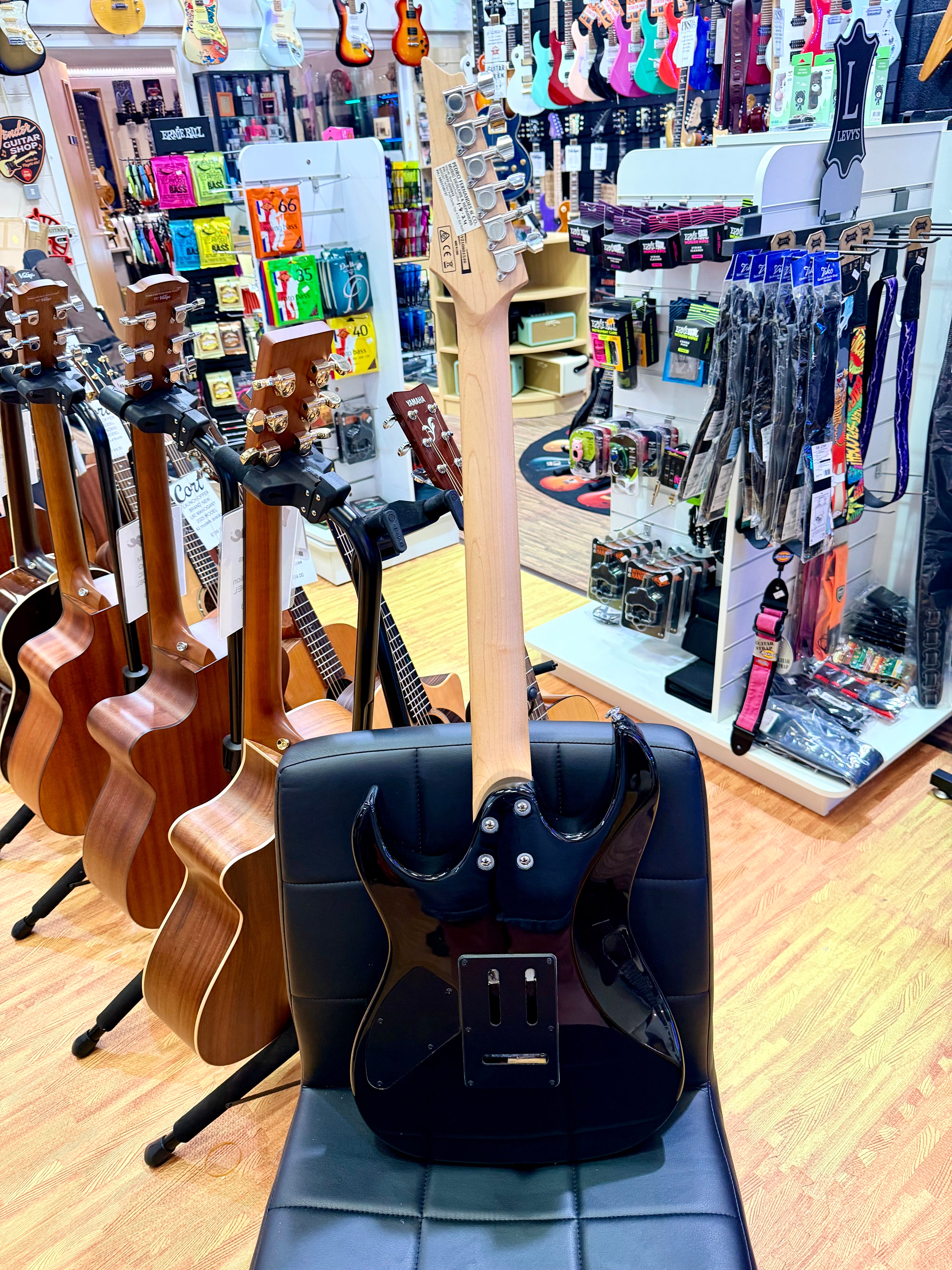 🔥 Ibanez GRX70QA-TKS Transparent Black Burst~ Electric Guitar~2021 Model 🔥