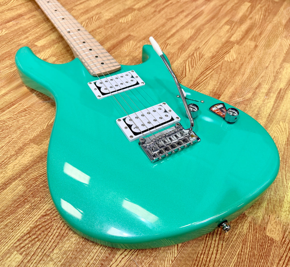 π Cort G250 Spectrum Metallic Green Electric Guitar~ Coil Tap/Locking Tuners π
