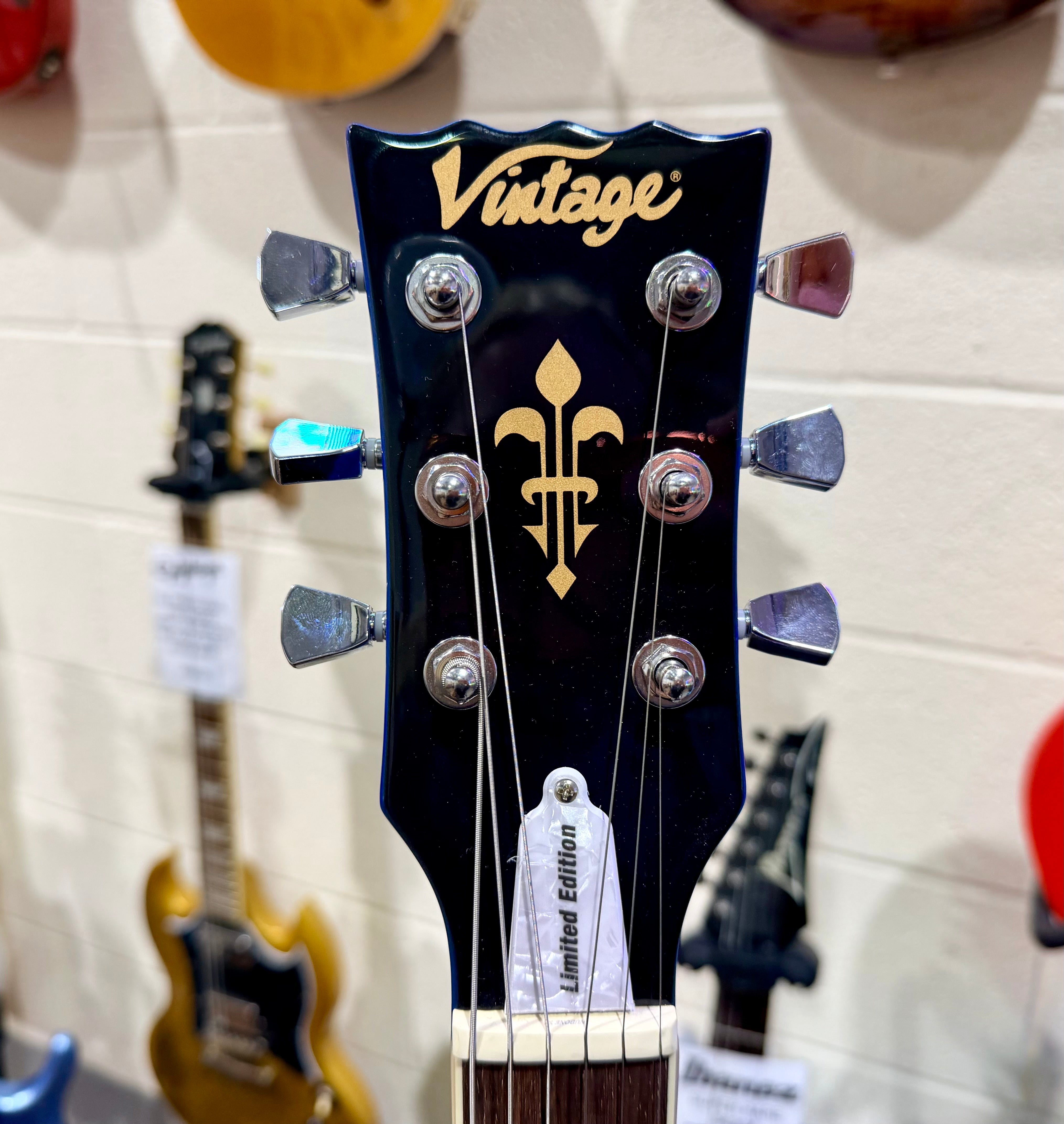 🇬🇧2025 LTD EDITION🇬🇧 Vintage Union Jack~ Semi Acoustic ‘335’ Guitar~VSA25UJ!