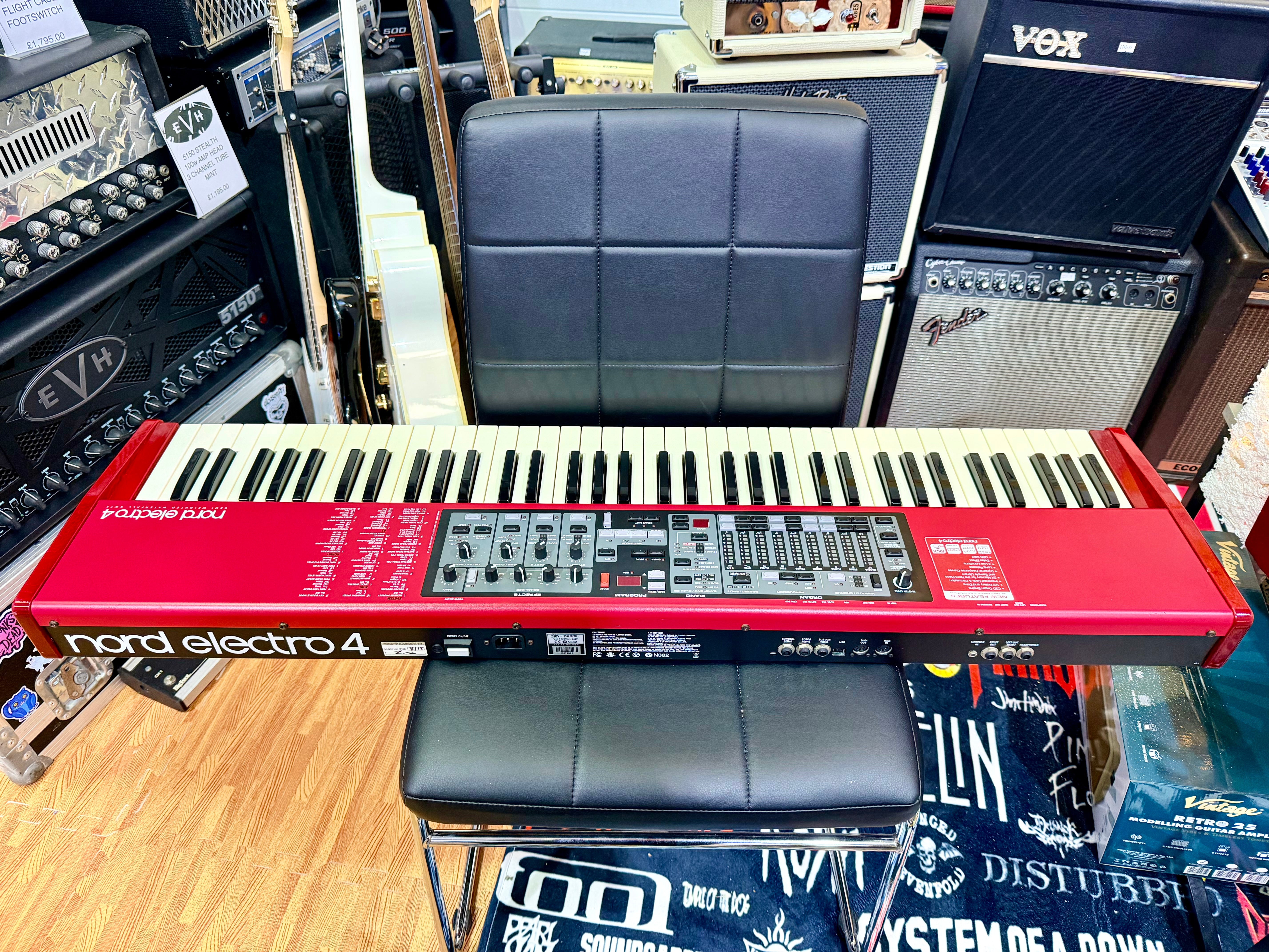🎹 Nord Electro 4 SW73 73 Key Semi-Weighted Waterfall Keyboard~ Effects~ Pro 🎹