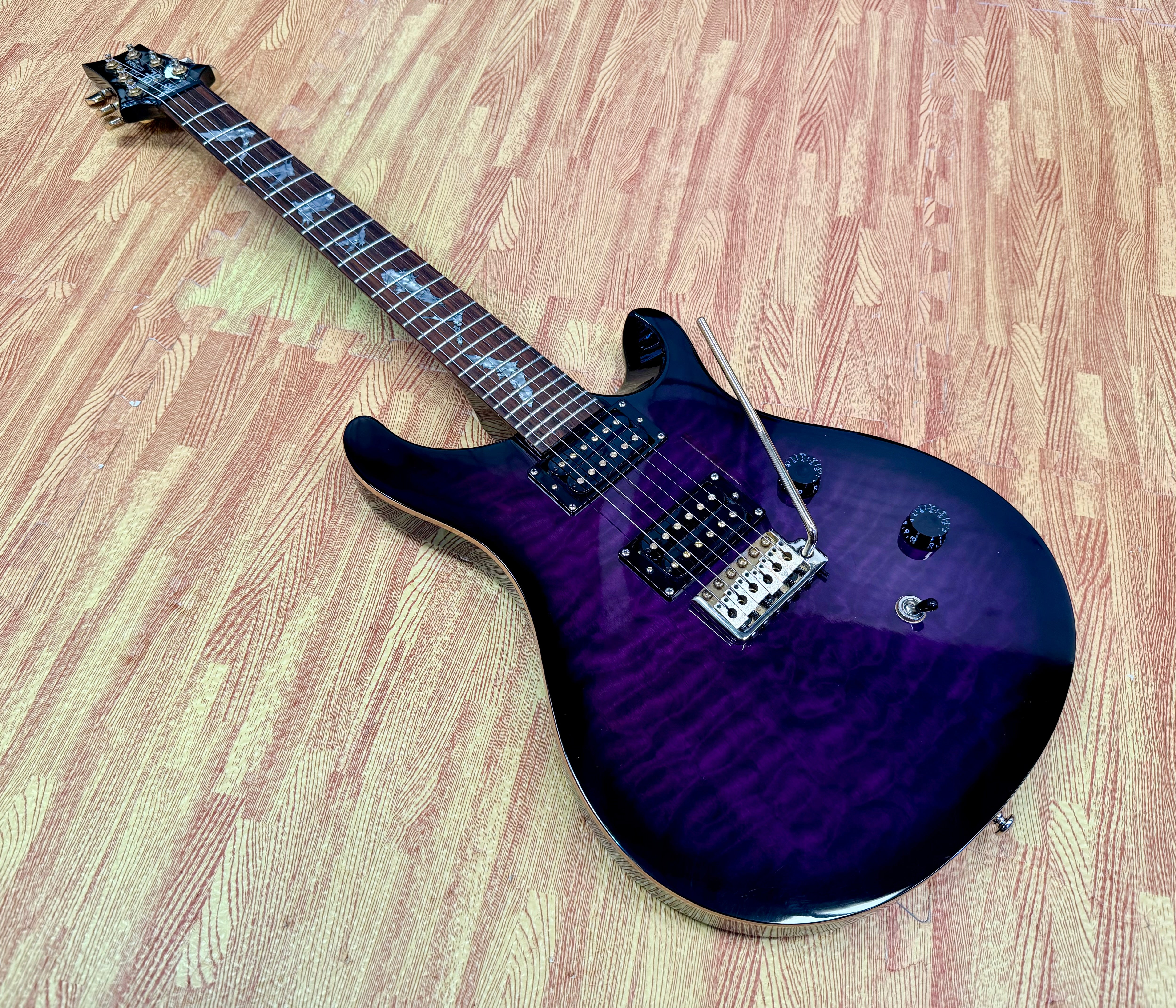 π¦ PRS SE Paul Allender Signature Purple Burst~ 2008 Korean~ Rare Early Model π¦