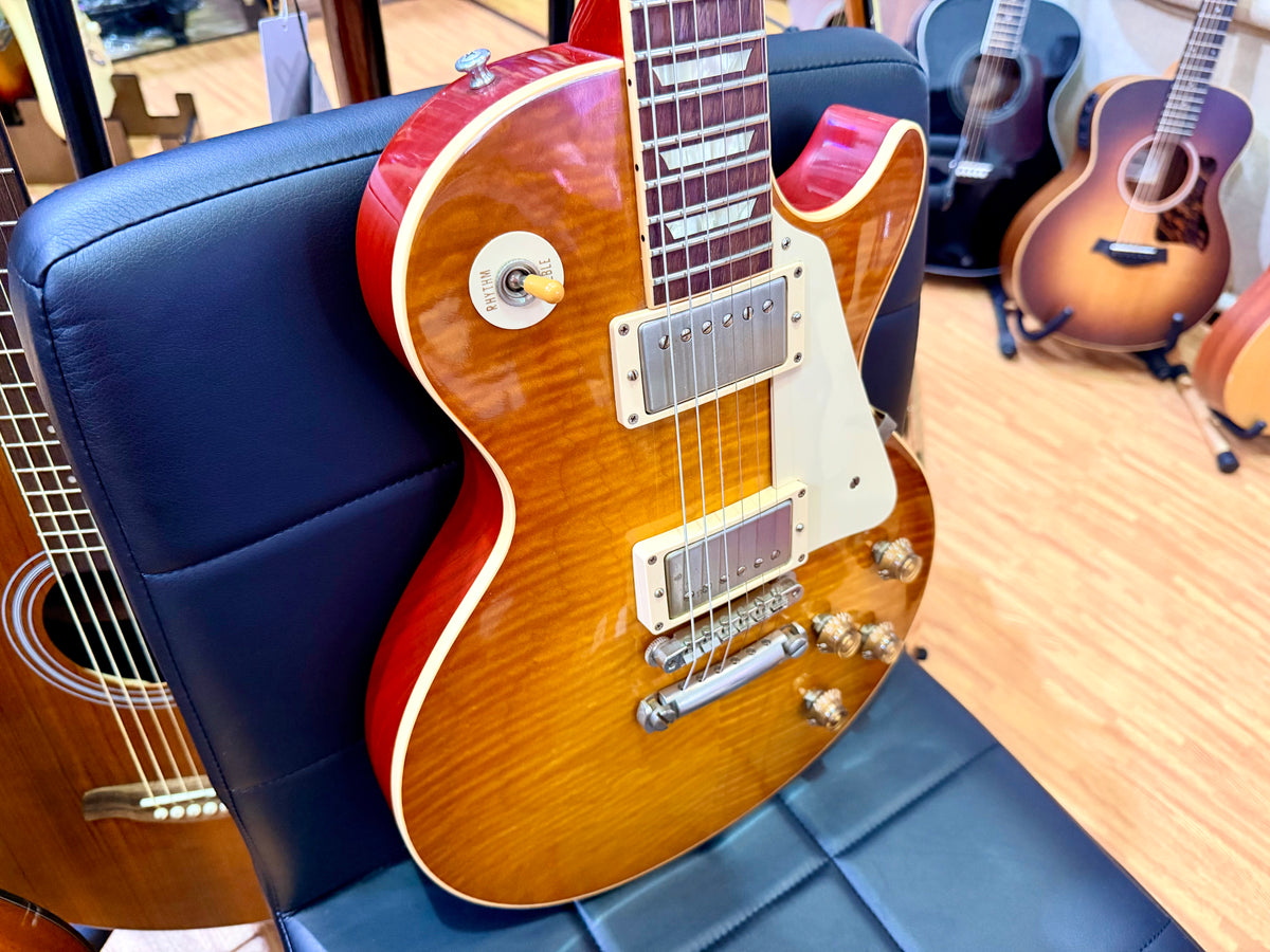 2012 Gibson Custom Shop 1959 Les Paul Standard R9 VOS~ Honey Burst~ Case & COA
