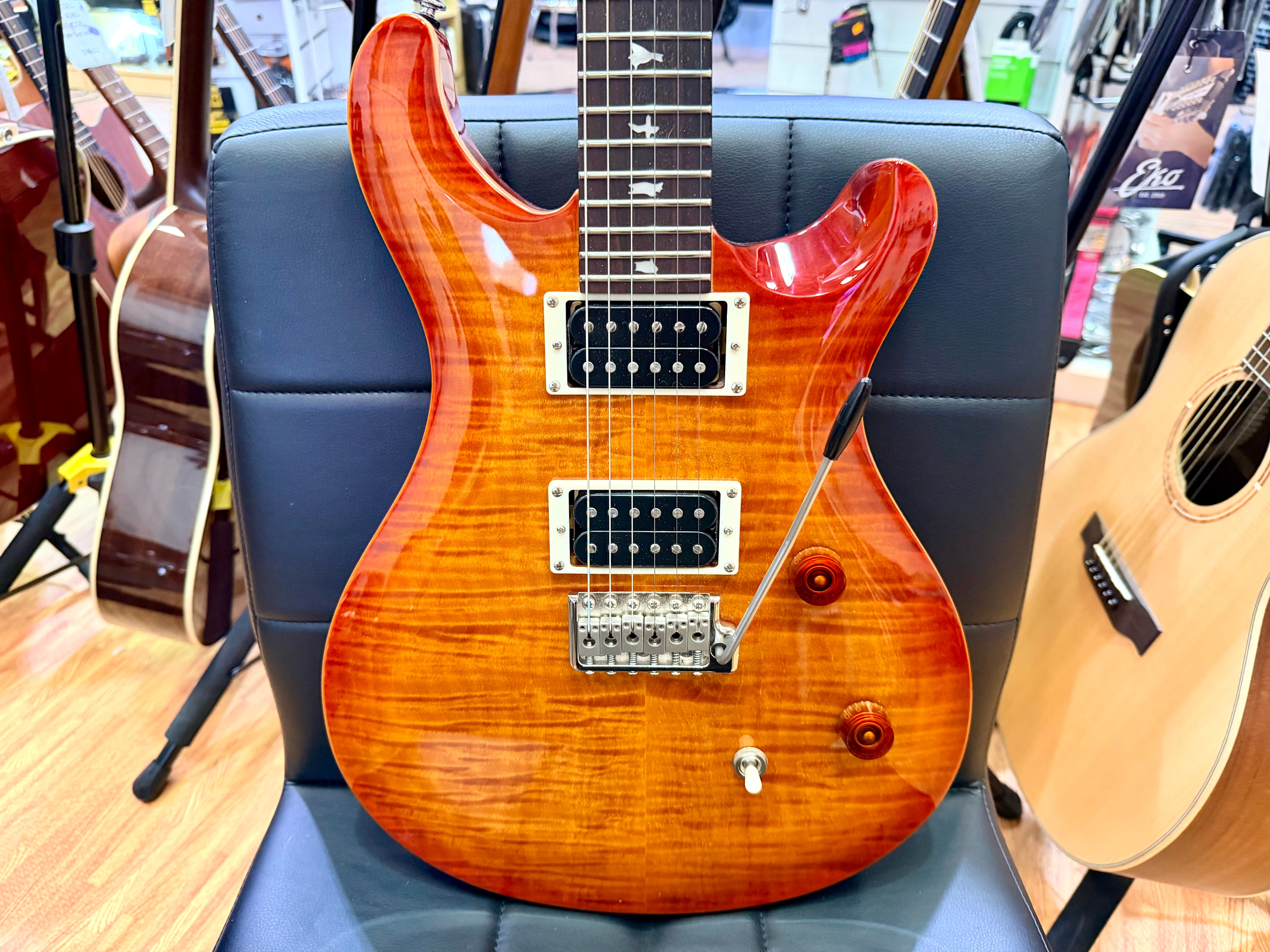 ☀️2023☀️ PRS SE CE 24 Vintage Sunburst Electric Guitar~ Coil Split~ GigBag!
