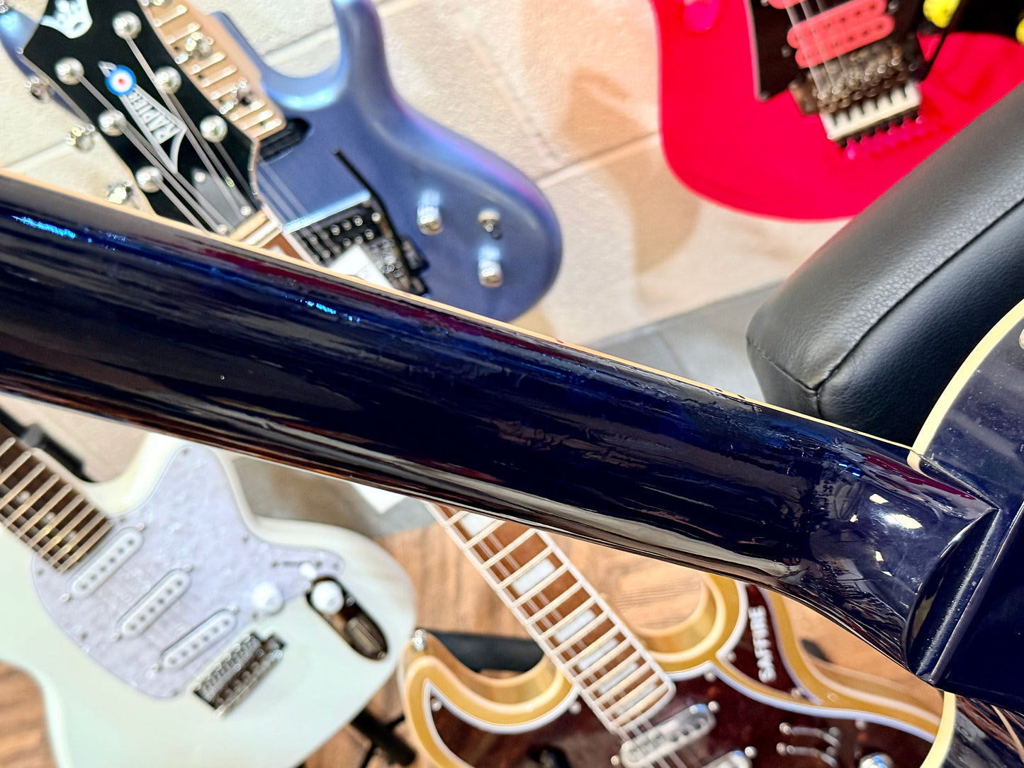 🔥2011 USA🔥 Gibson Les Paul Classic Plus Top~ Manhattan Midnight Blue + Case!