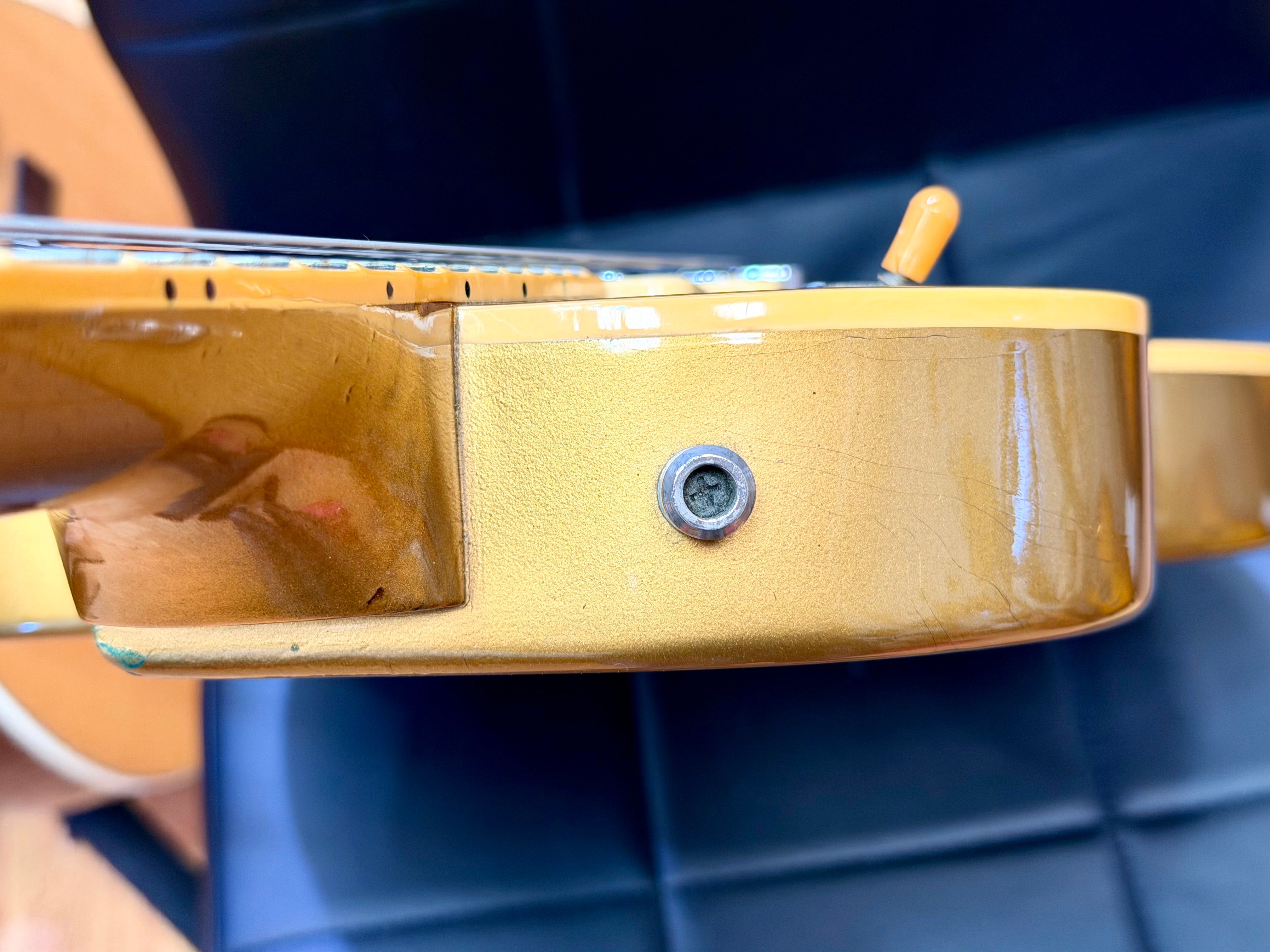 ✨RARE 1991✨ Gibson Les Paul Deluxe Hall Of Fame Edition~ Bullion Gold~ Limited!