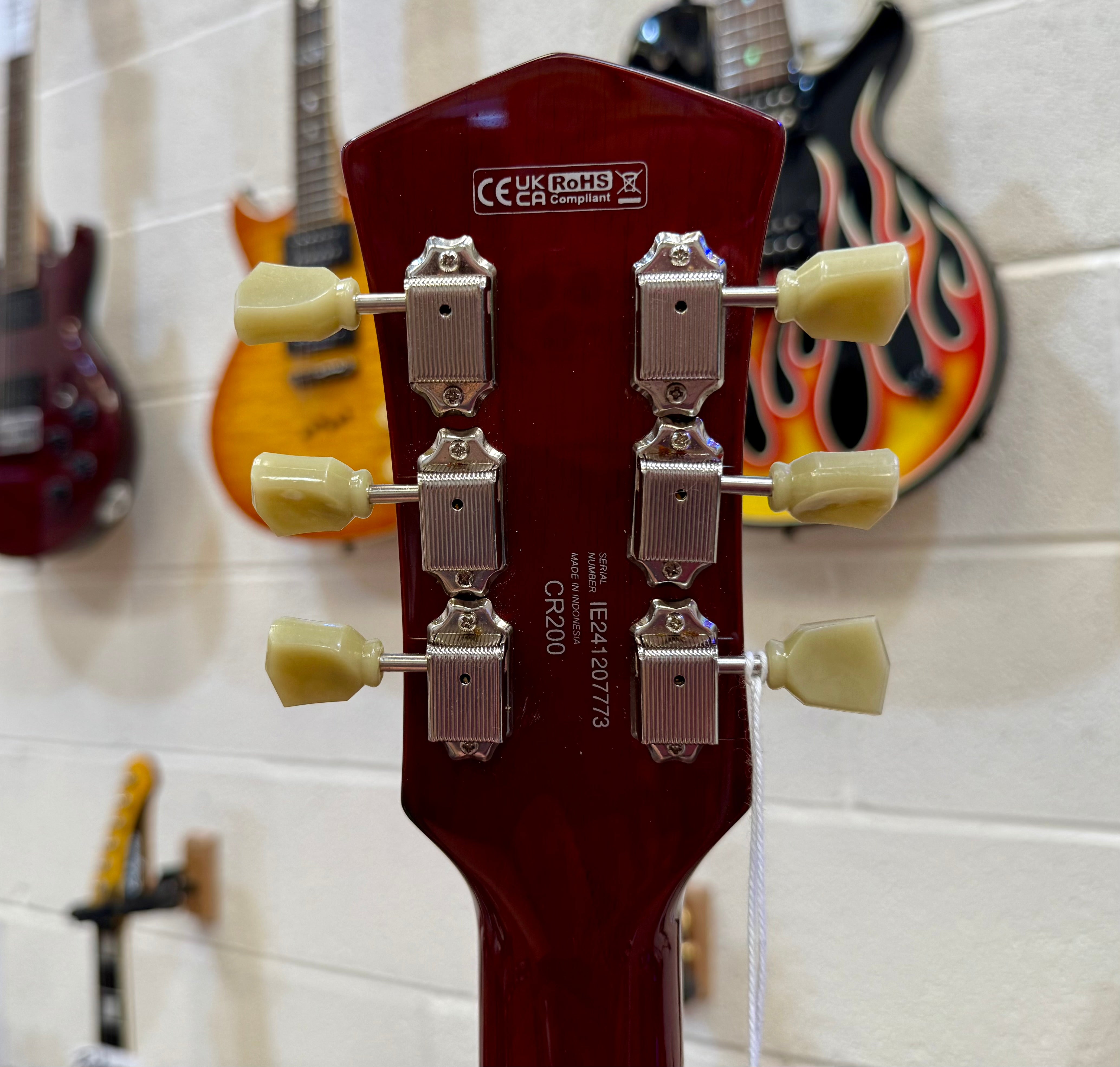 🌟NEW 2025🌟 Cort CR200 Gold Top Les Paul Cutaway Electric Guitar~ Classic Rock!