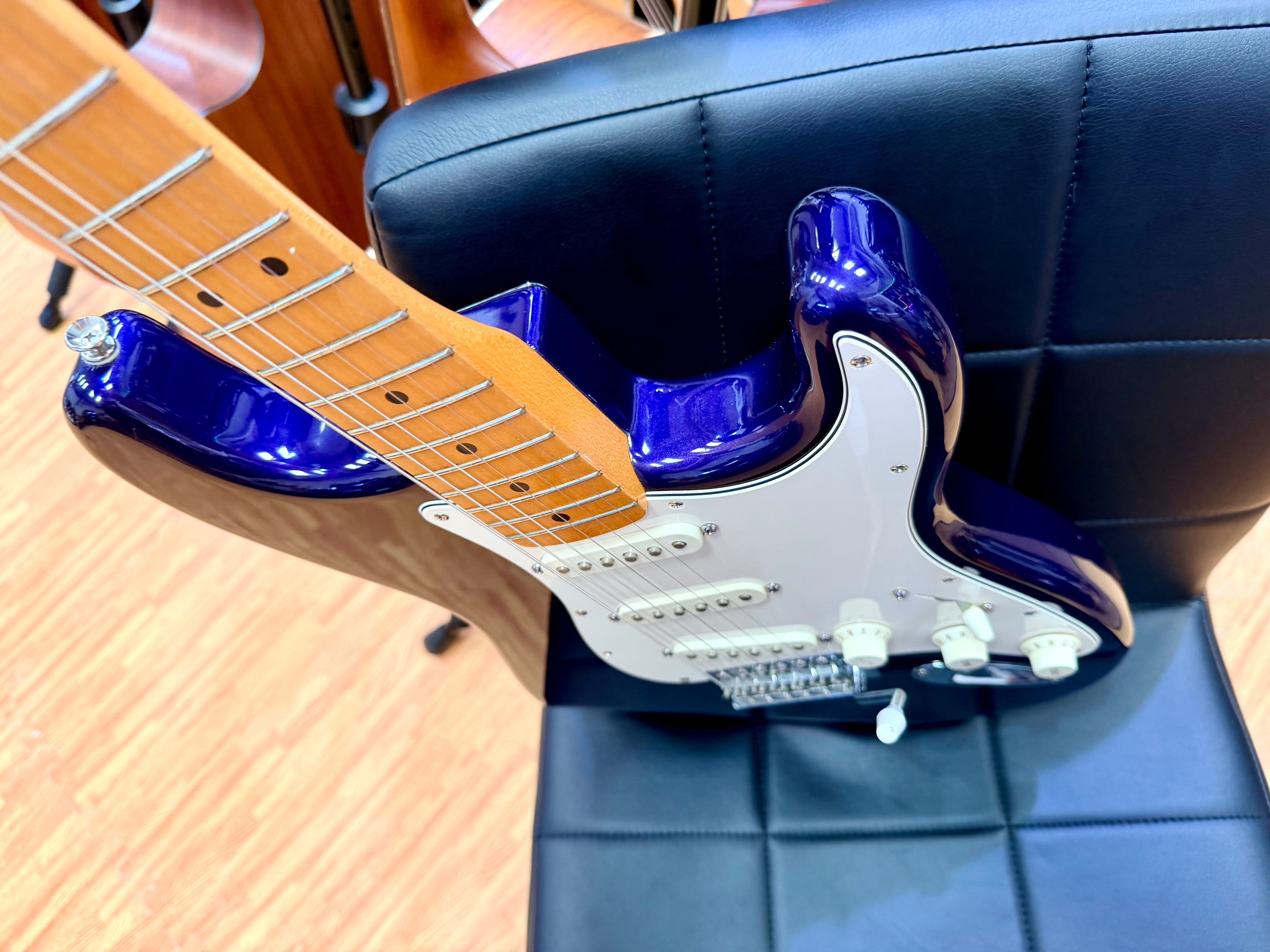 ✨2001✨ Fender Mexican Standard Stratocaster Midnight Blue~ MIM Rare Colour!