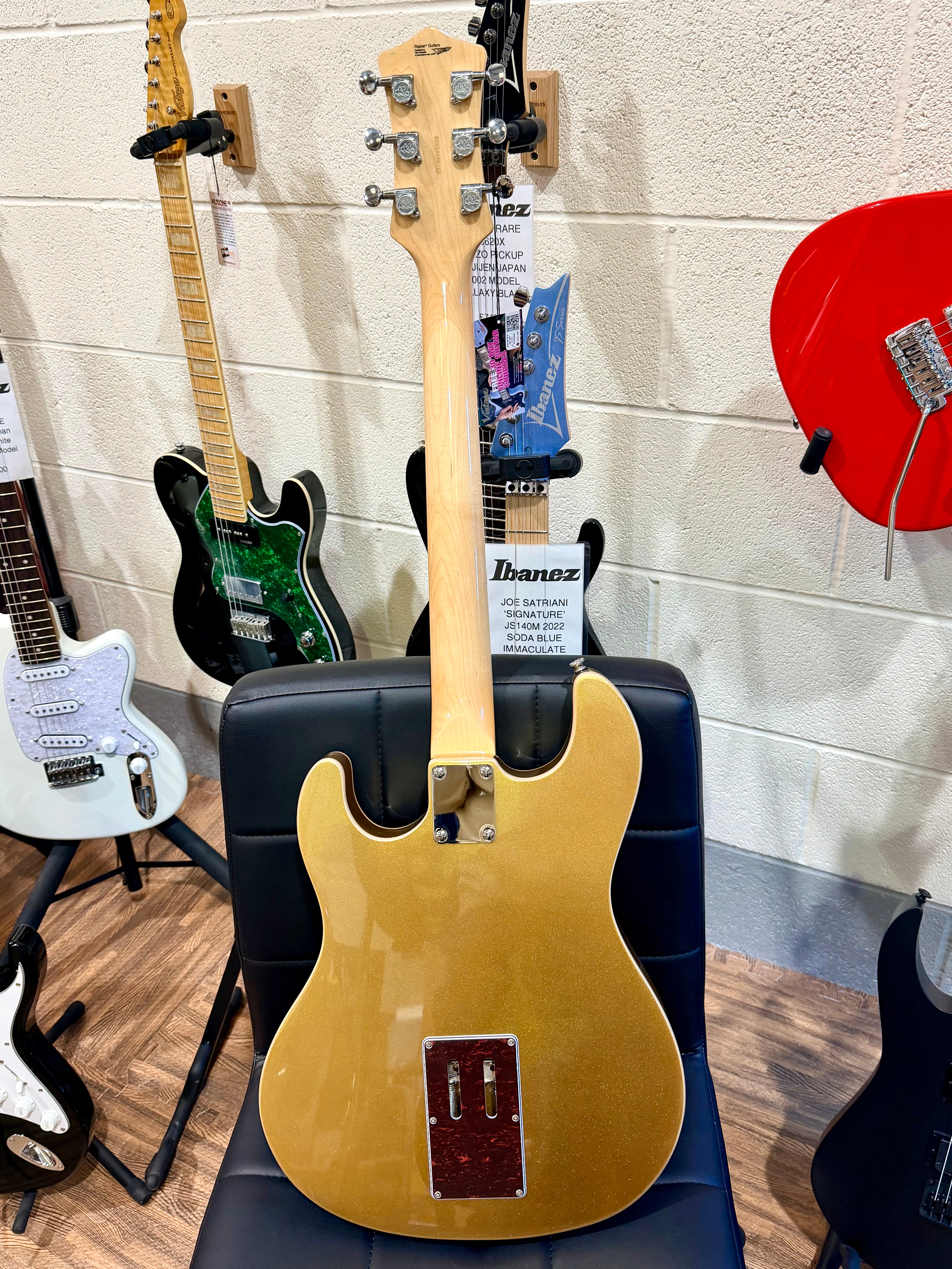 🔥BRAND NEW 2025🔥 Rapier 33 Saffire Ultra Electric Guitar~ Shoreline Gold!