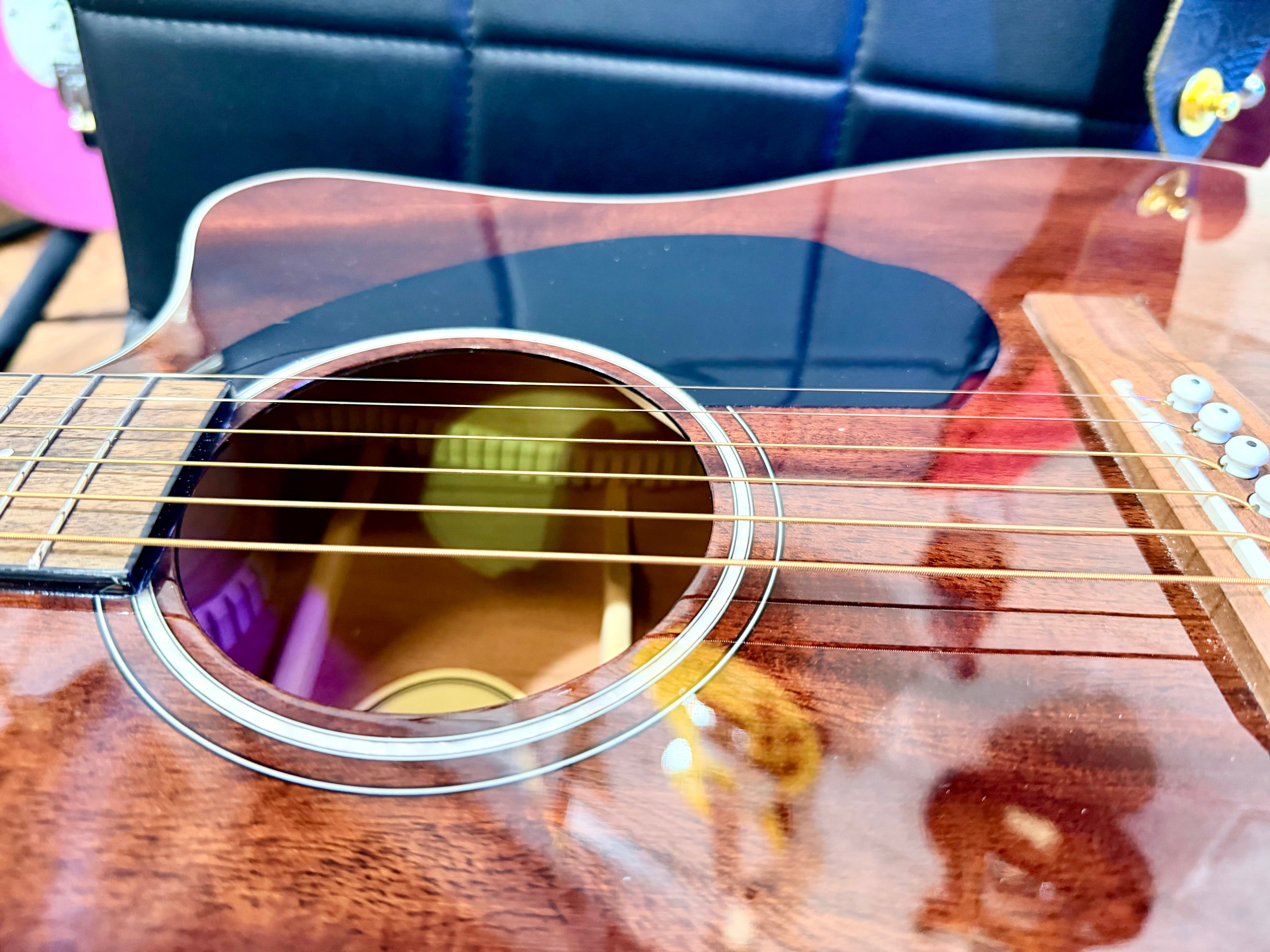 ✨MINT⚡️ Fender CD-60SCE Dreadnought Electro Acoustic Guitar~ All-Mahogany!