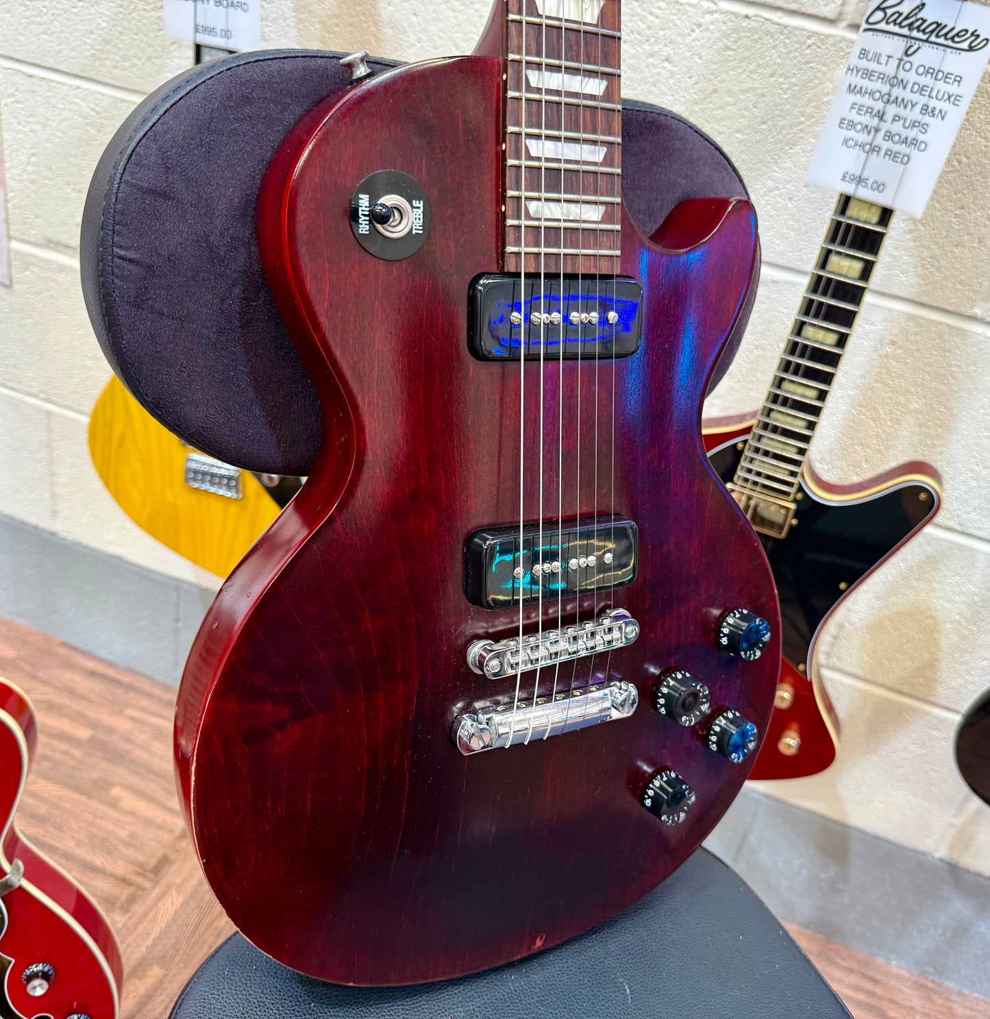 🔥2013 USA🔥 Gibson Les Paul ‘50s Tribute~ Wine Red~ Hiscox Hard Case~ P90 P’ups