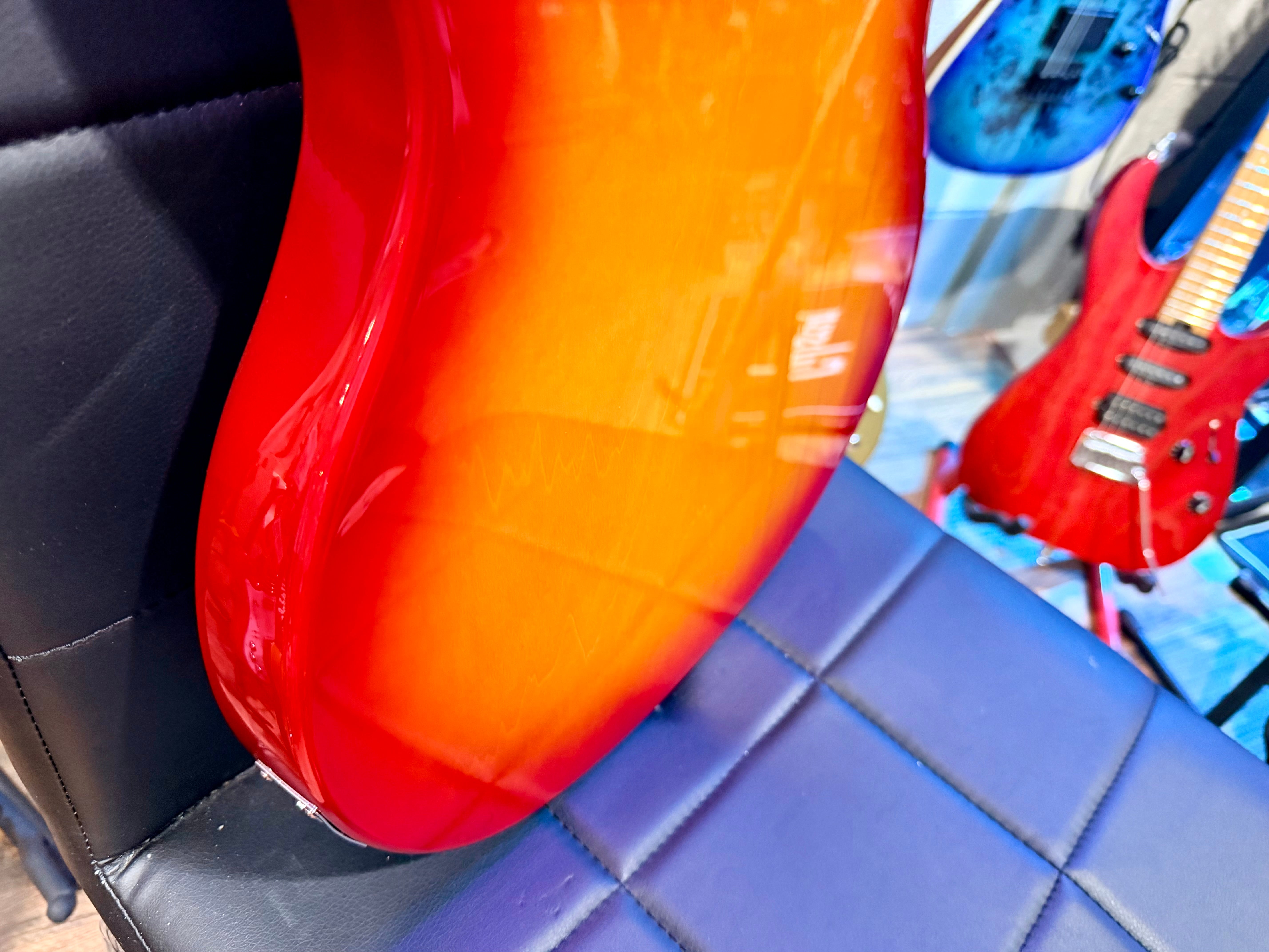 ☀️MINT☀️ Antiquity Legends RB-GH1 Sunburst Electric Guitar~ Rickenbacker Style!