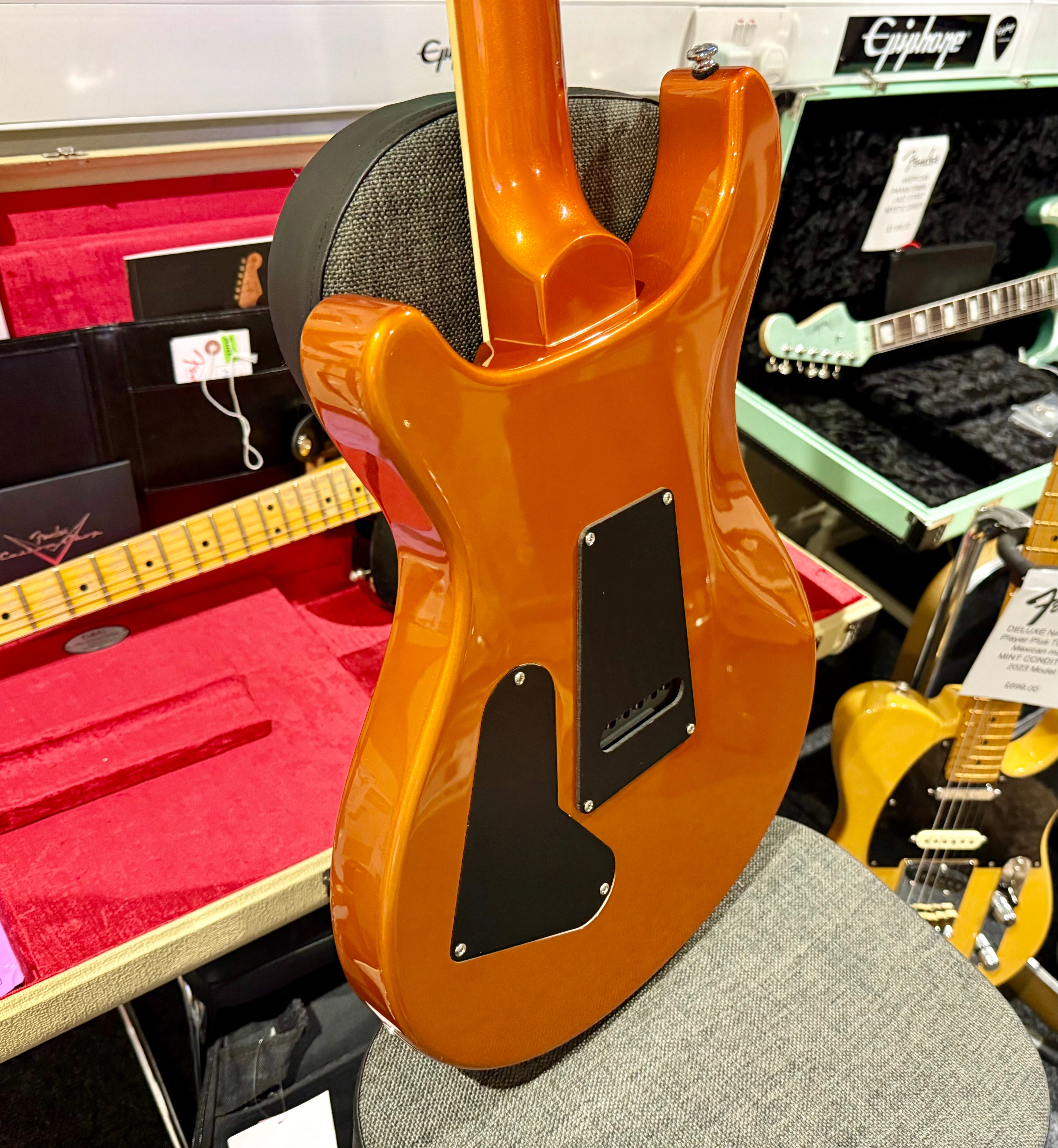 🔥RARE🔥 PRS SE Standard 24 Limited Edition~ Burnt Metallic Orange~ Coil Tap!