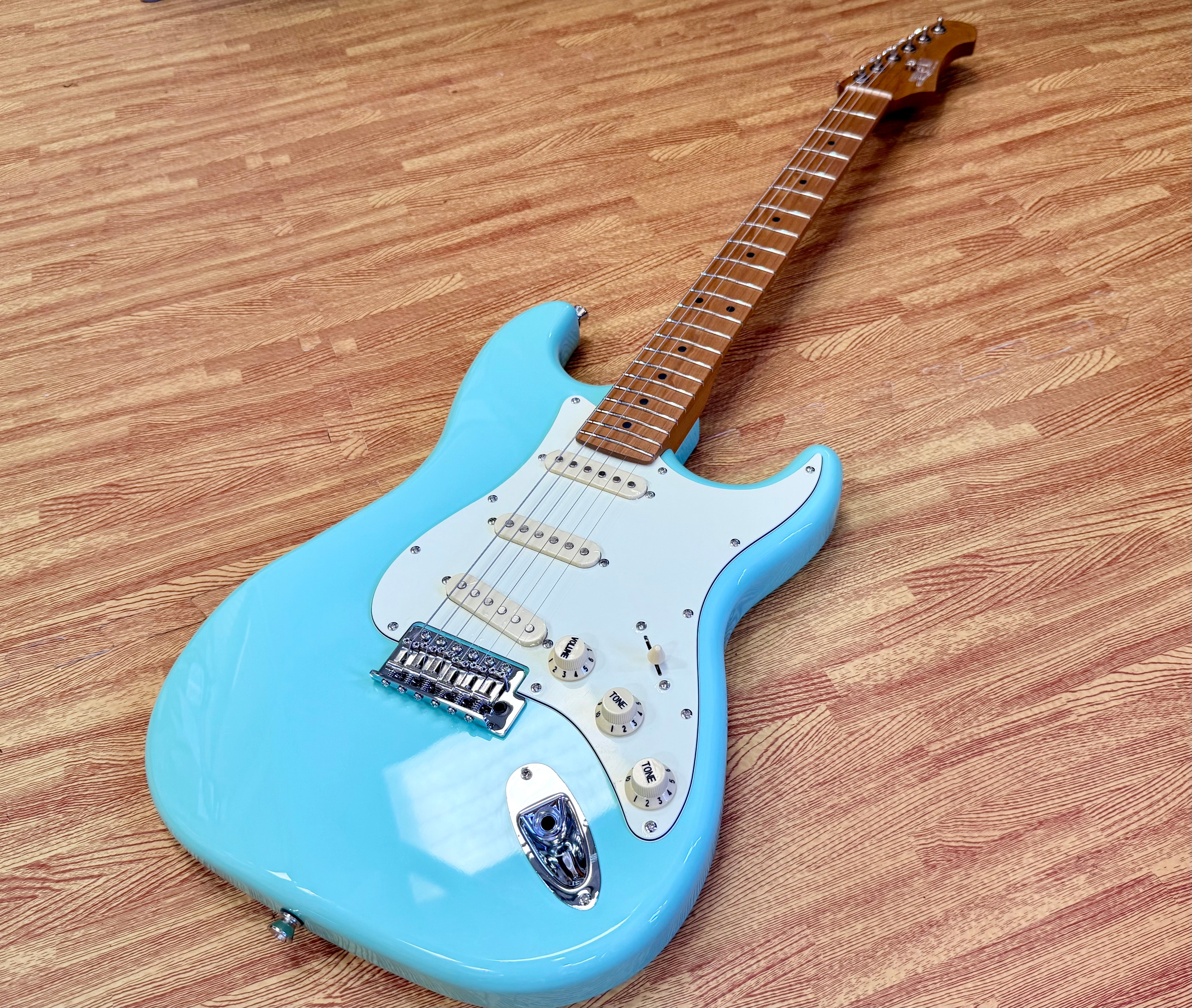 ⚡️NEW⚡️ Jet JS-300 Electric Guitar~ Seafoam Green~ Roasted Maple~ Strat~ 2026!