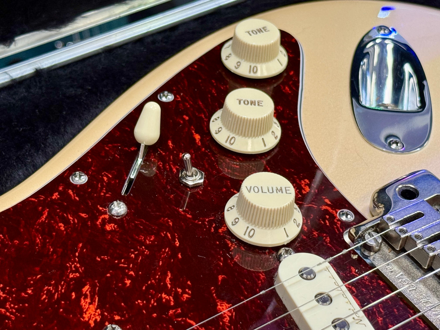 🌟2010🌟 Fender American Deluxe Stratocaster~ Olympic Pearl~ Noiseless~ Gilmour!